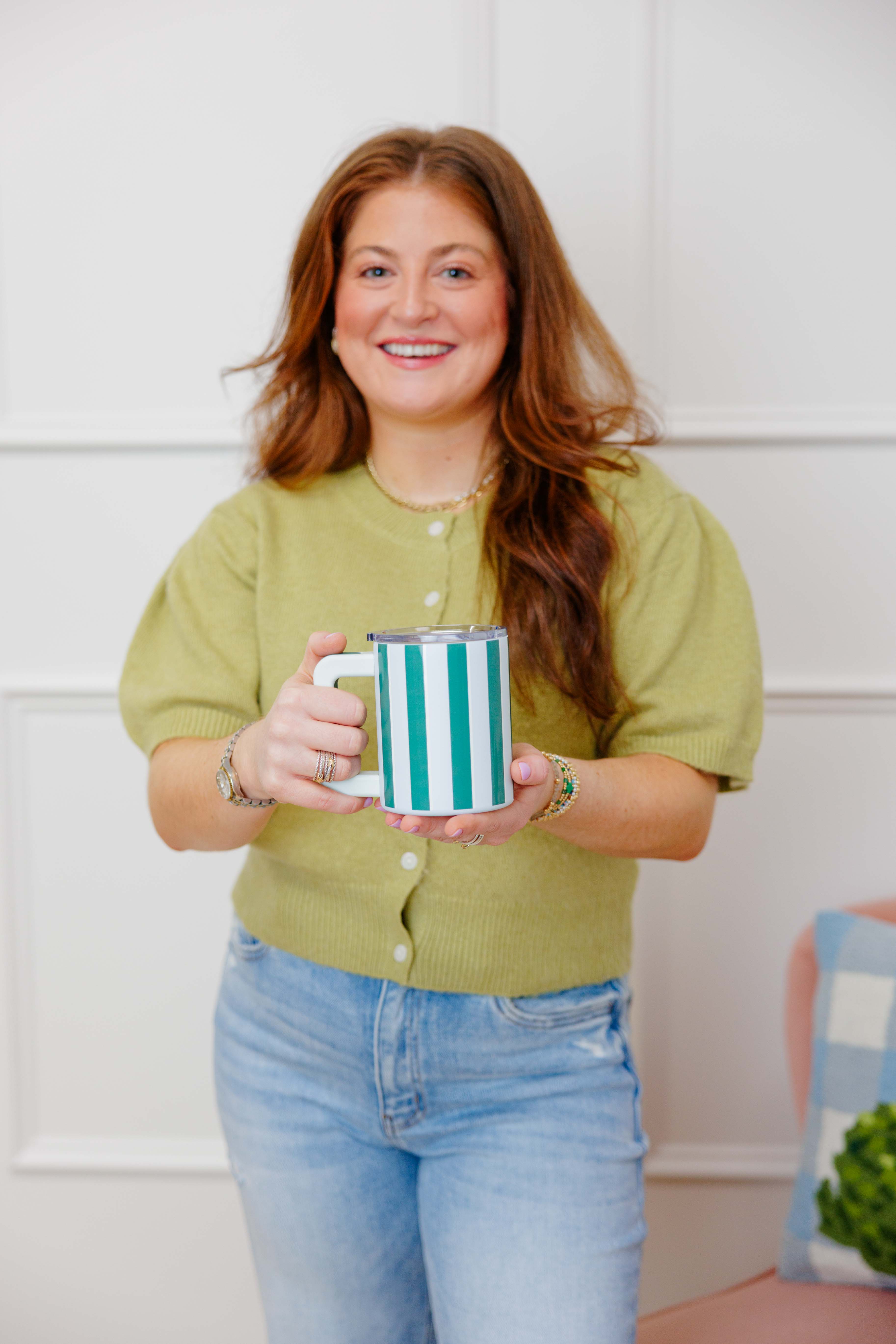 Sicily Stripes Insulated Mug