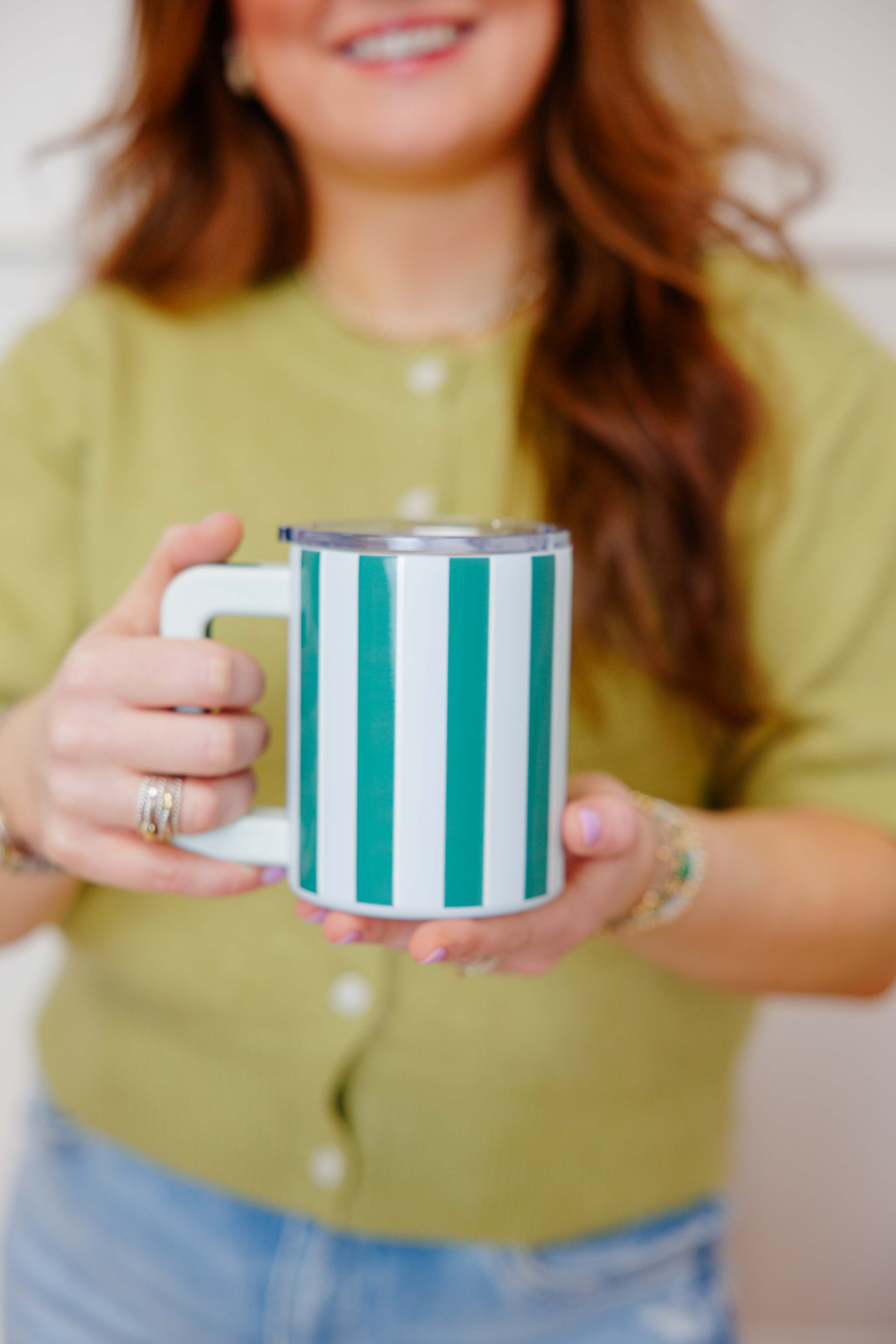 Sicily Stripes Insulated Mug