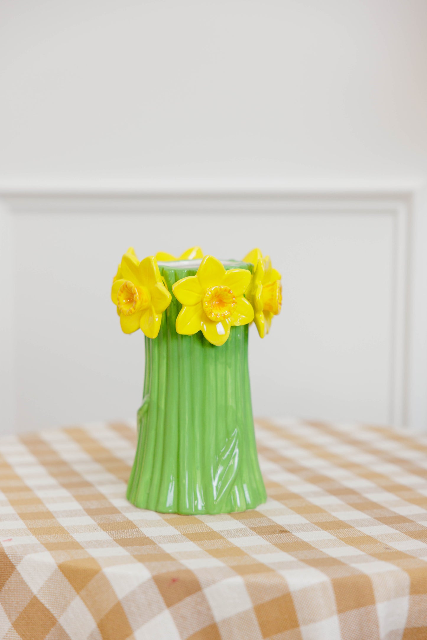 Yellow Daffodil Vase