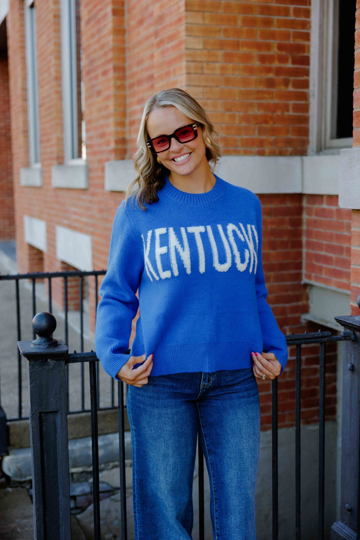 Kentucky Varsity Knit Sweater