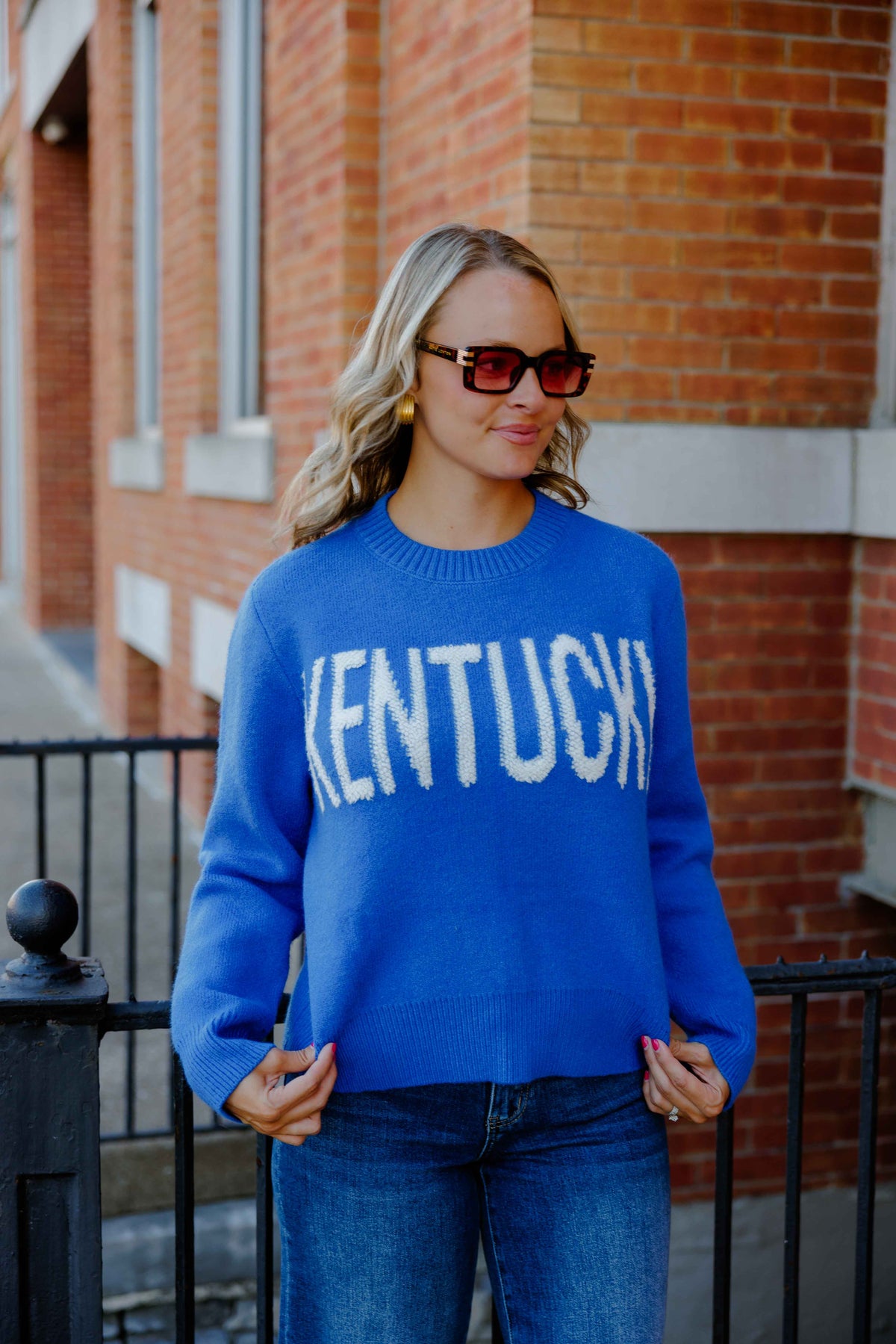 Kentucky Varsity Knit Sweater