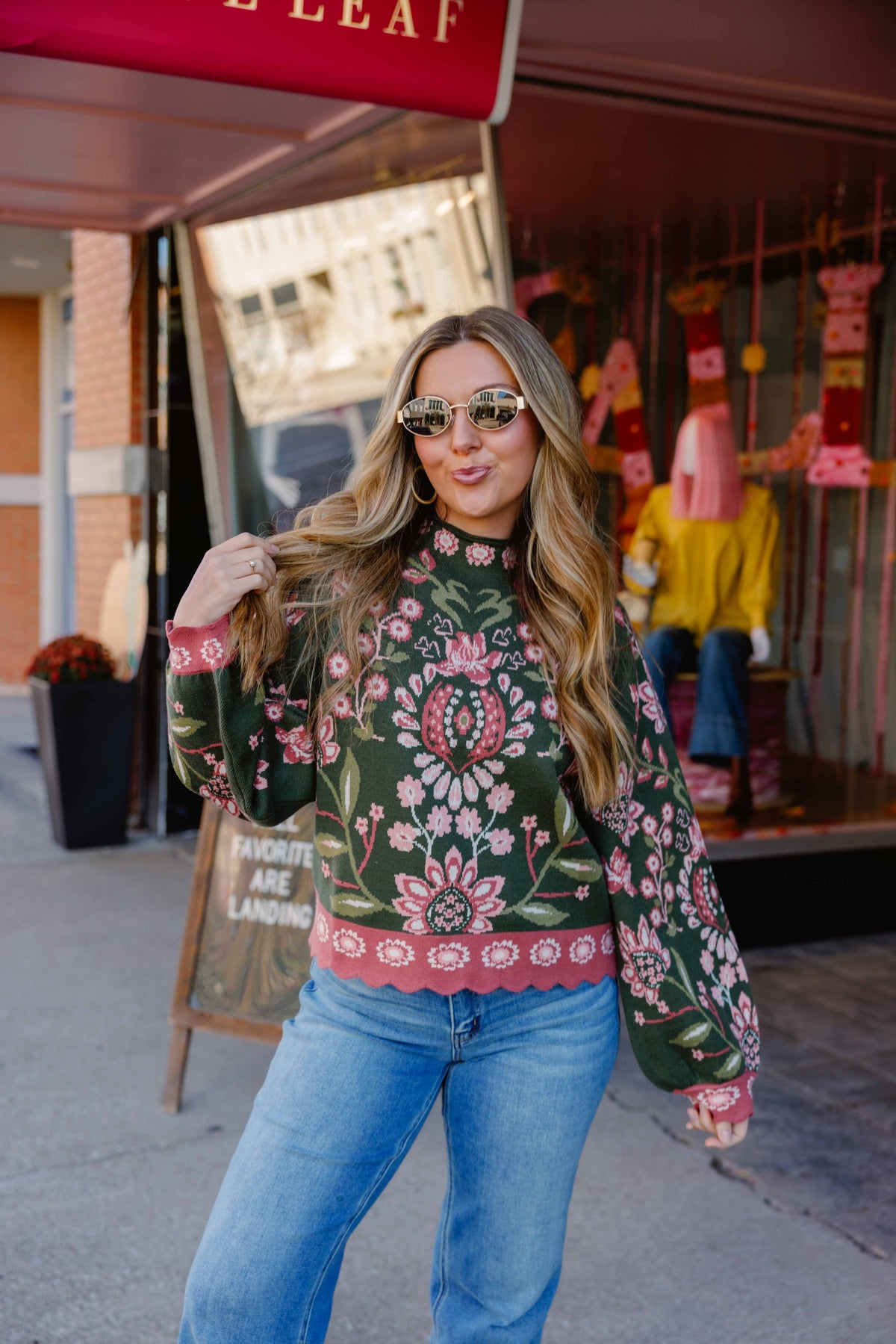 Floral Days Sweater