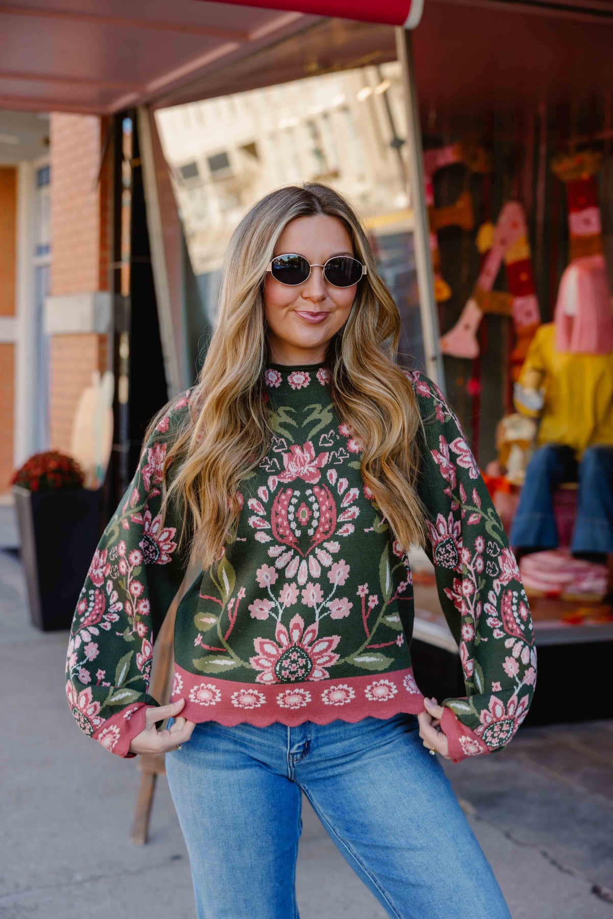 Floral Days Sweater