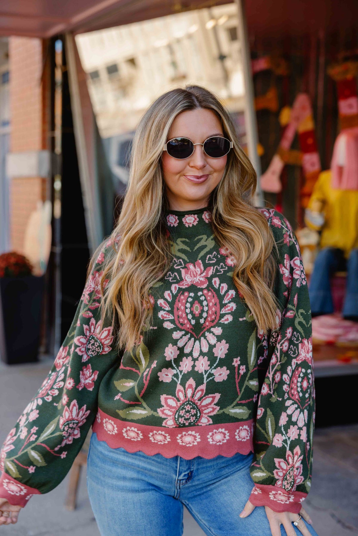Floral Days Sweater