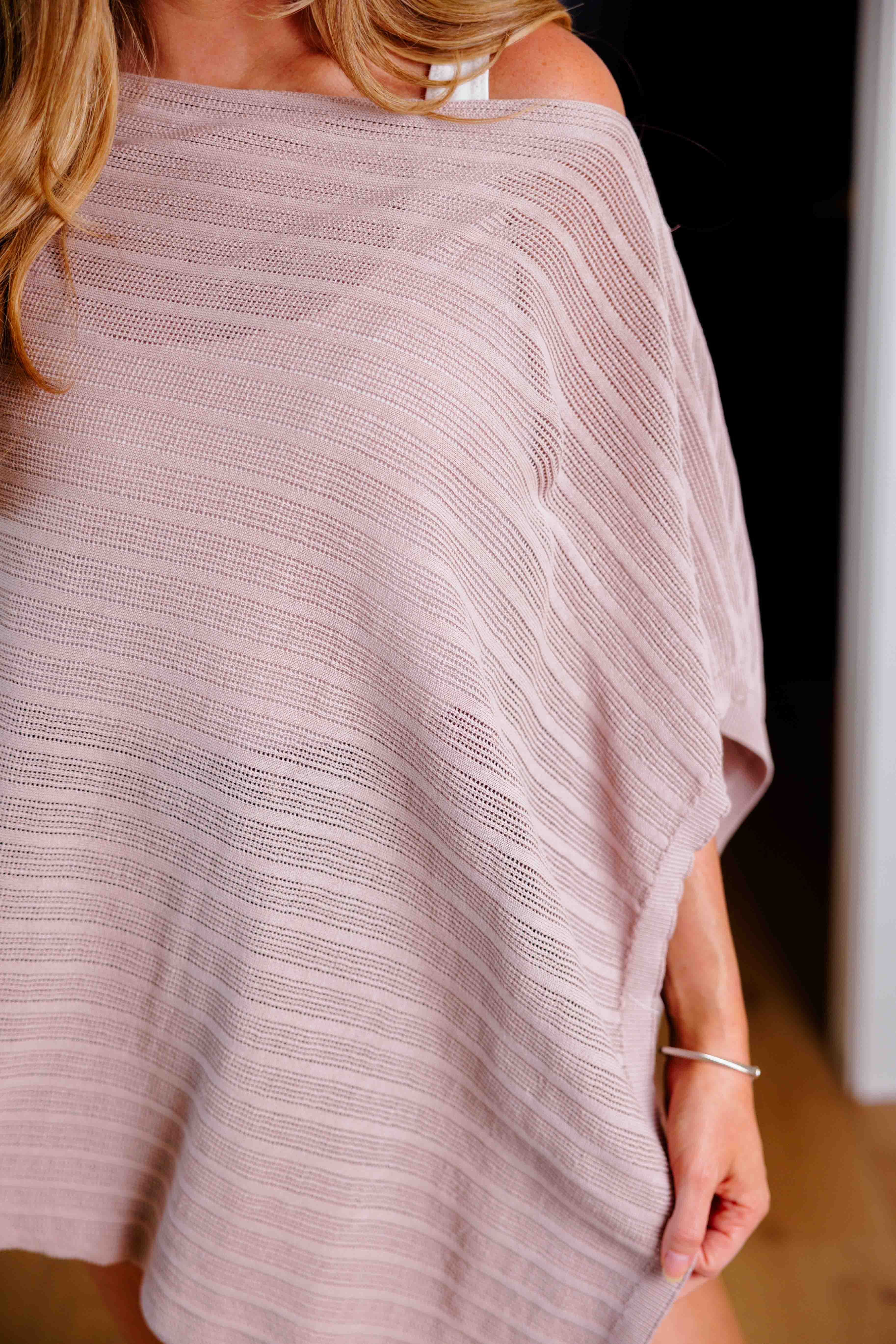 Lilia Knit Poncho