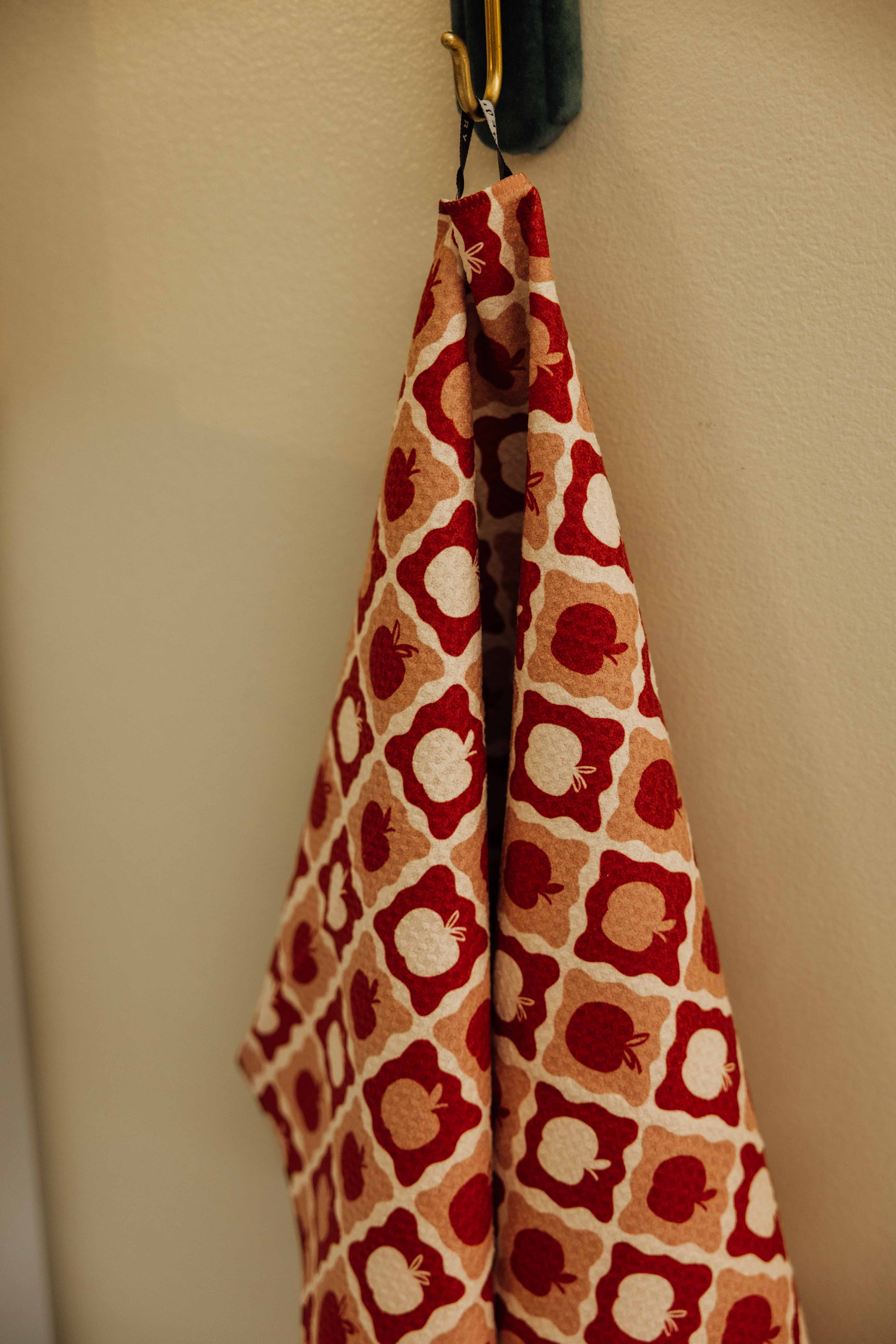 Apple Quilt Tea Towel