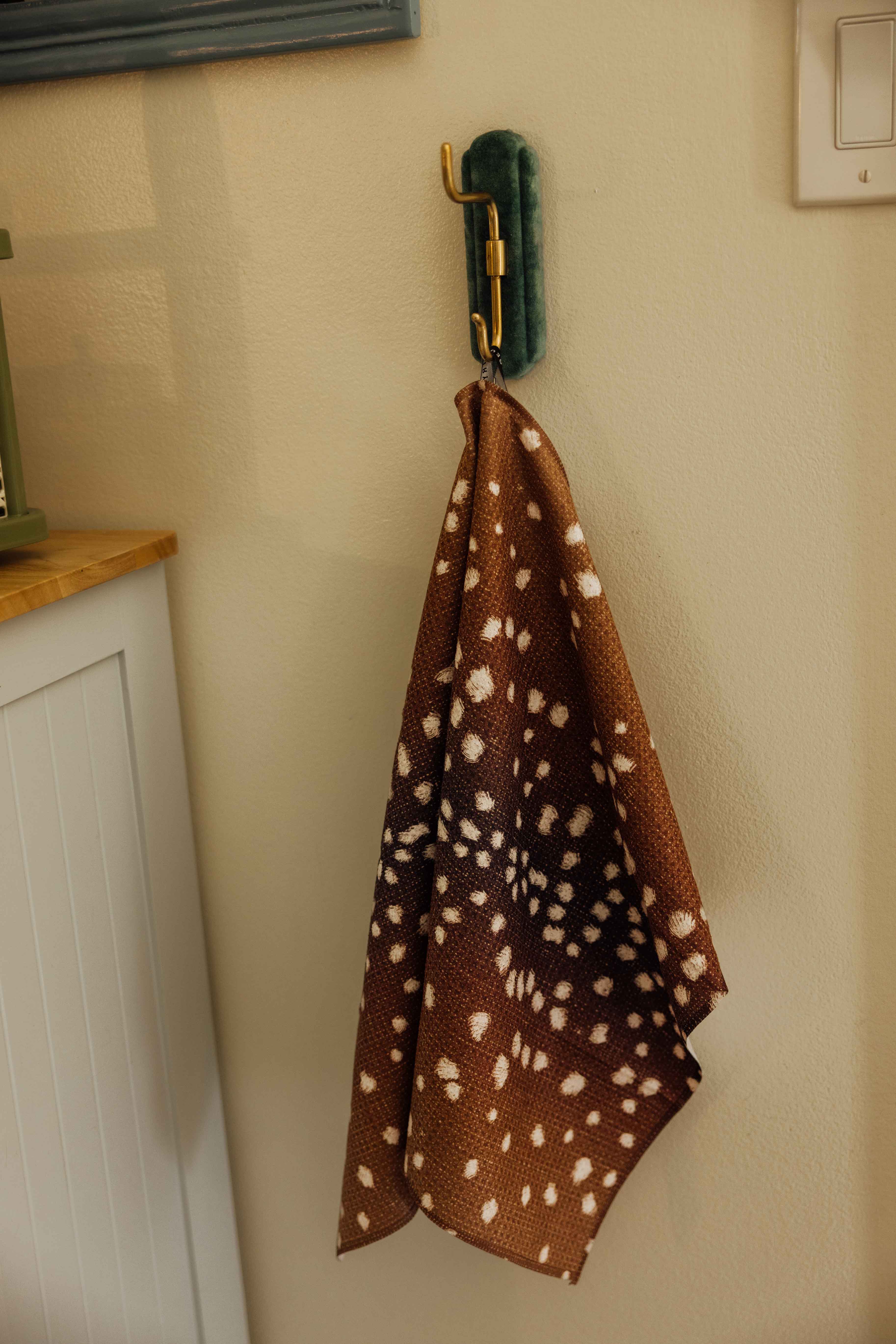 Doe Trail Geometry Tea Towel