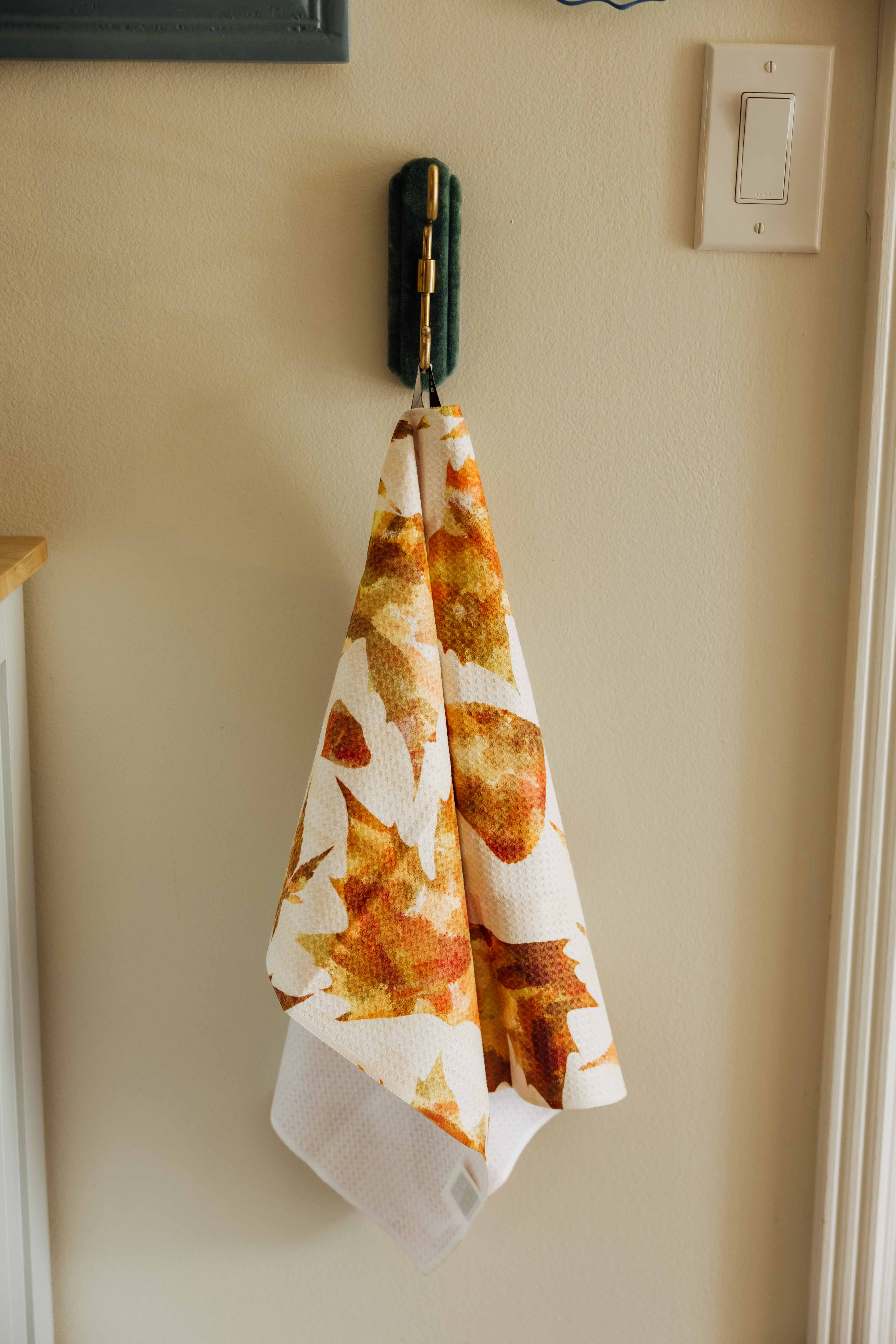 Painted Fall Tea Towel