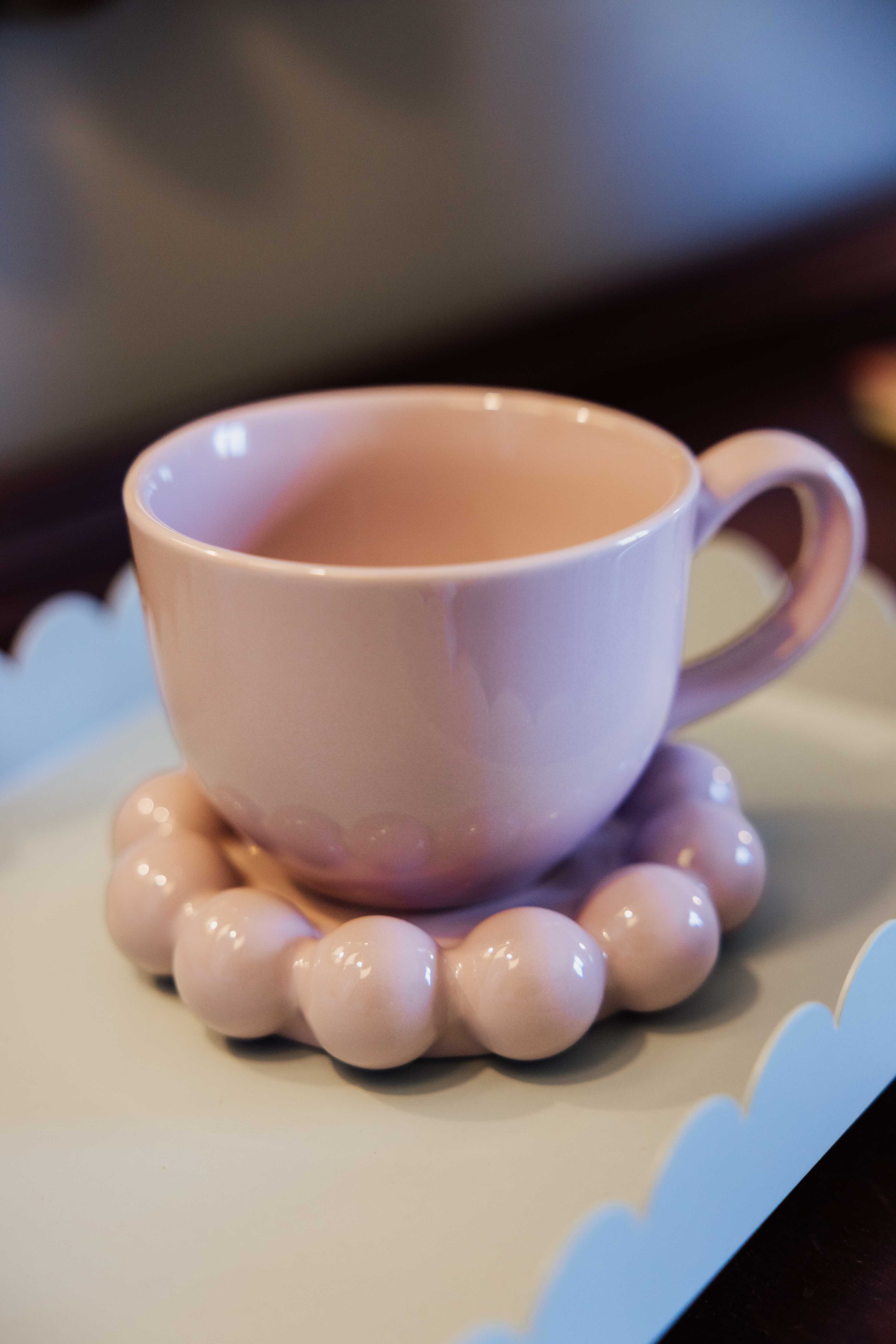 Bubble Saucer Mug
