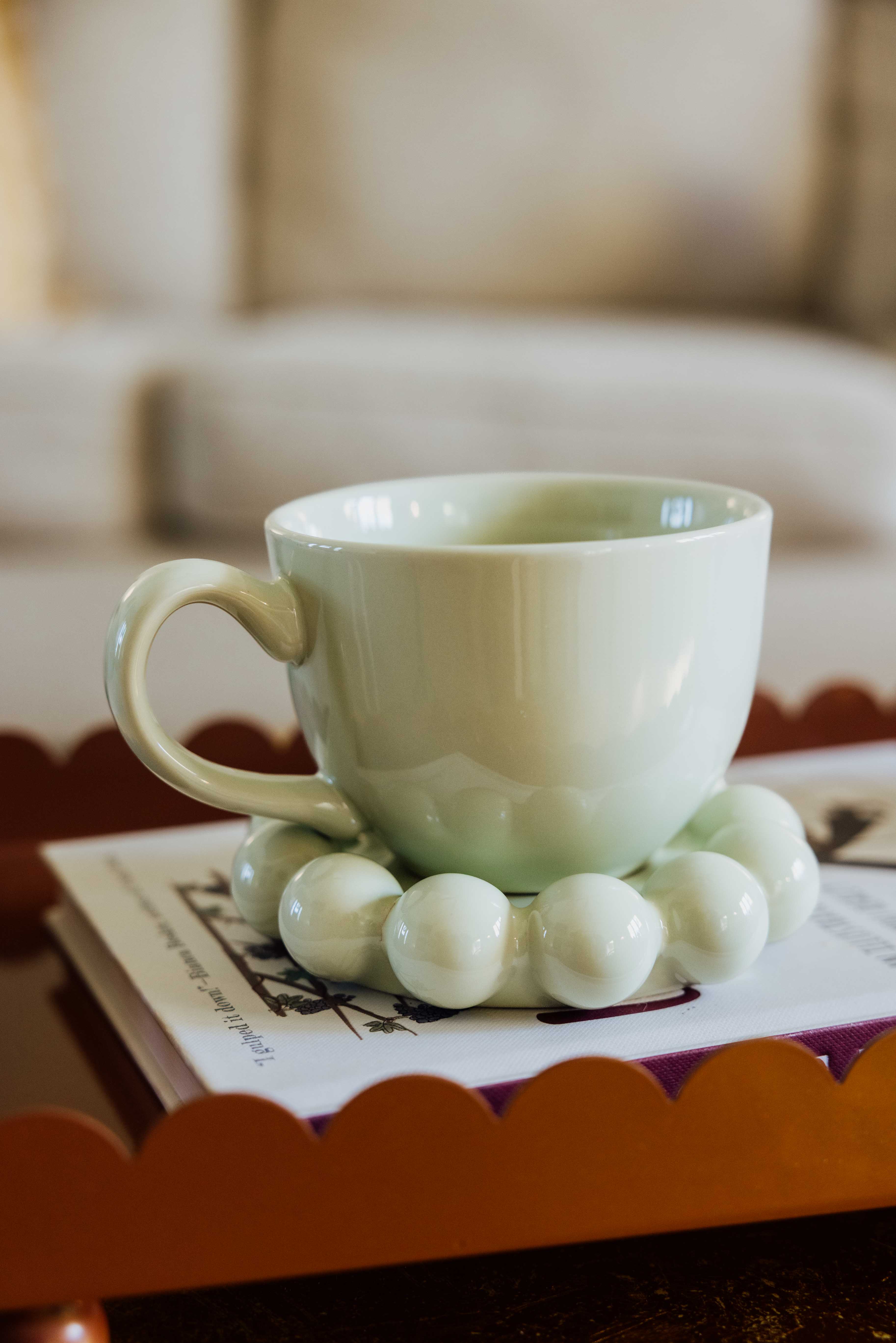 Bubble Saucer Mug