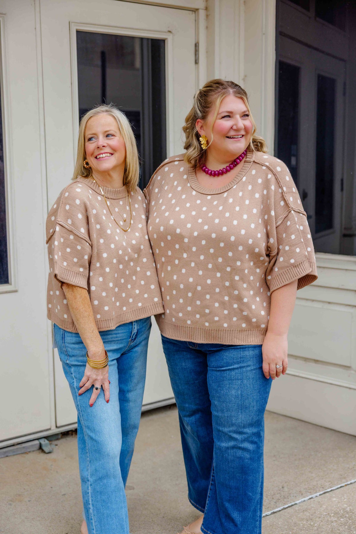 Autumn Dots Top