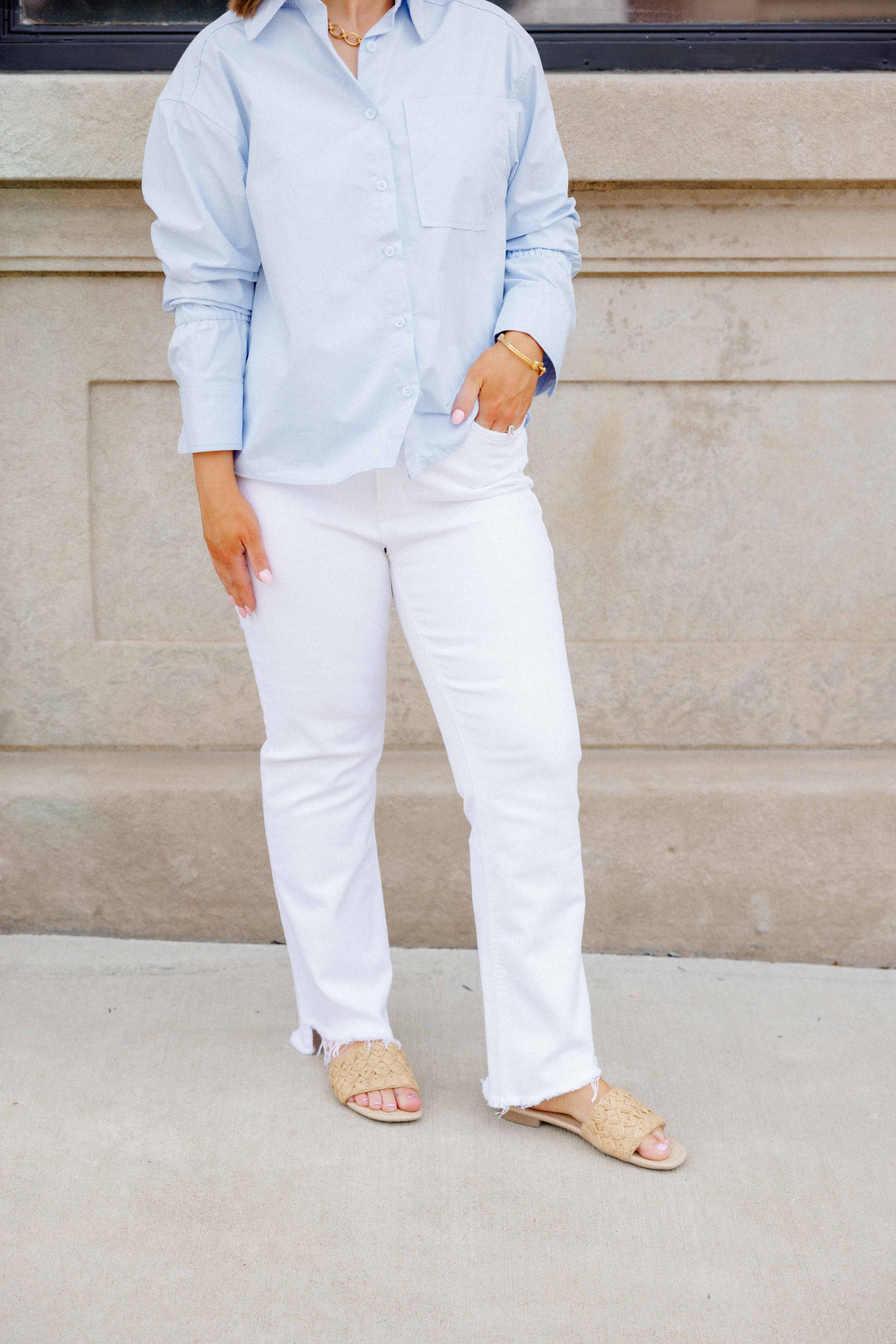 Saylor Crop Flare Jean