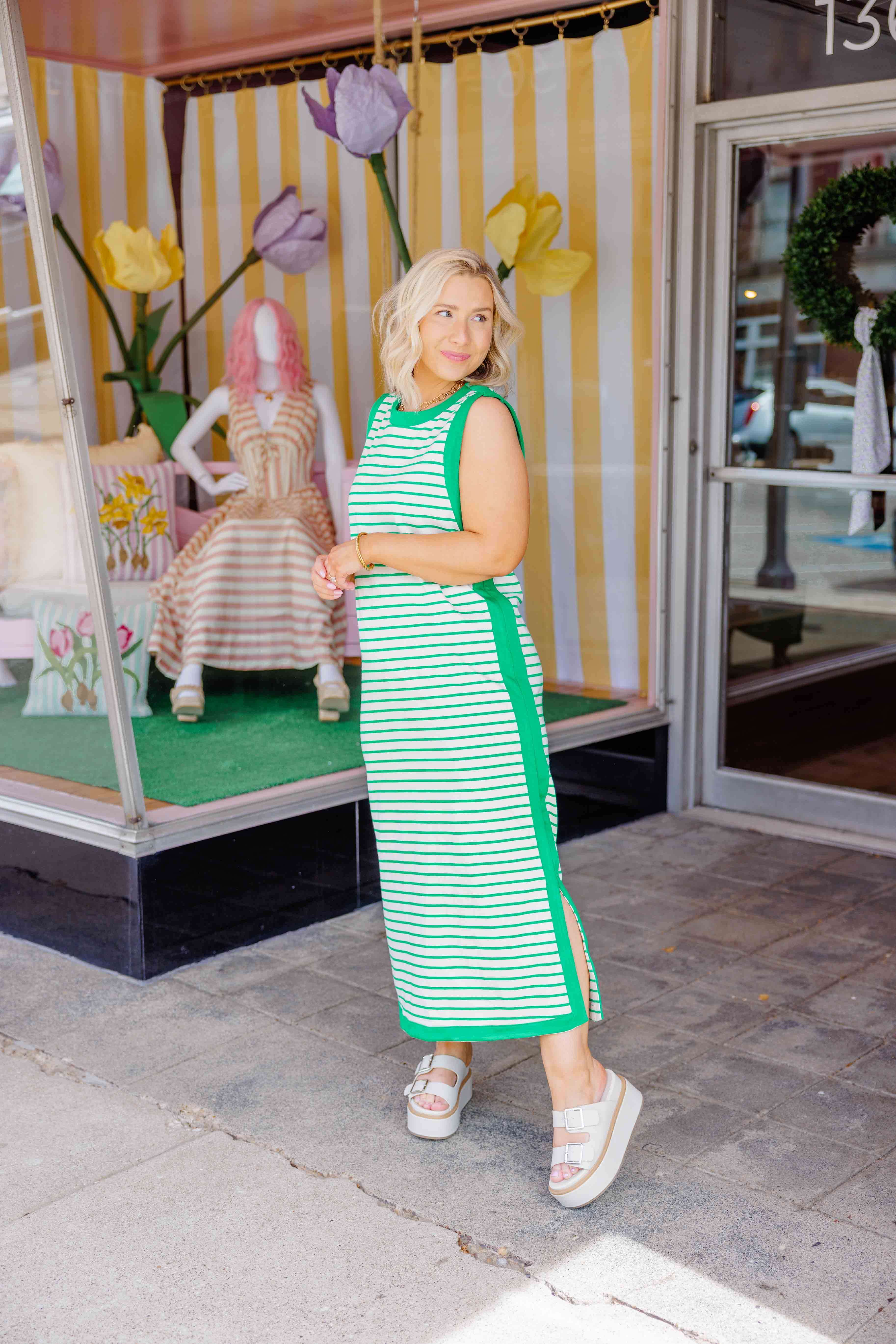 Striped Comfy Casual Dress