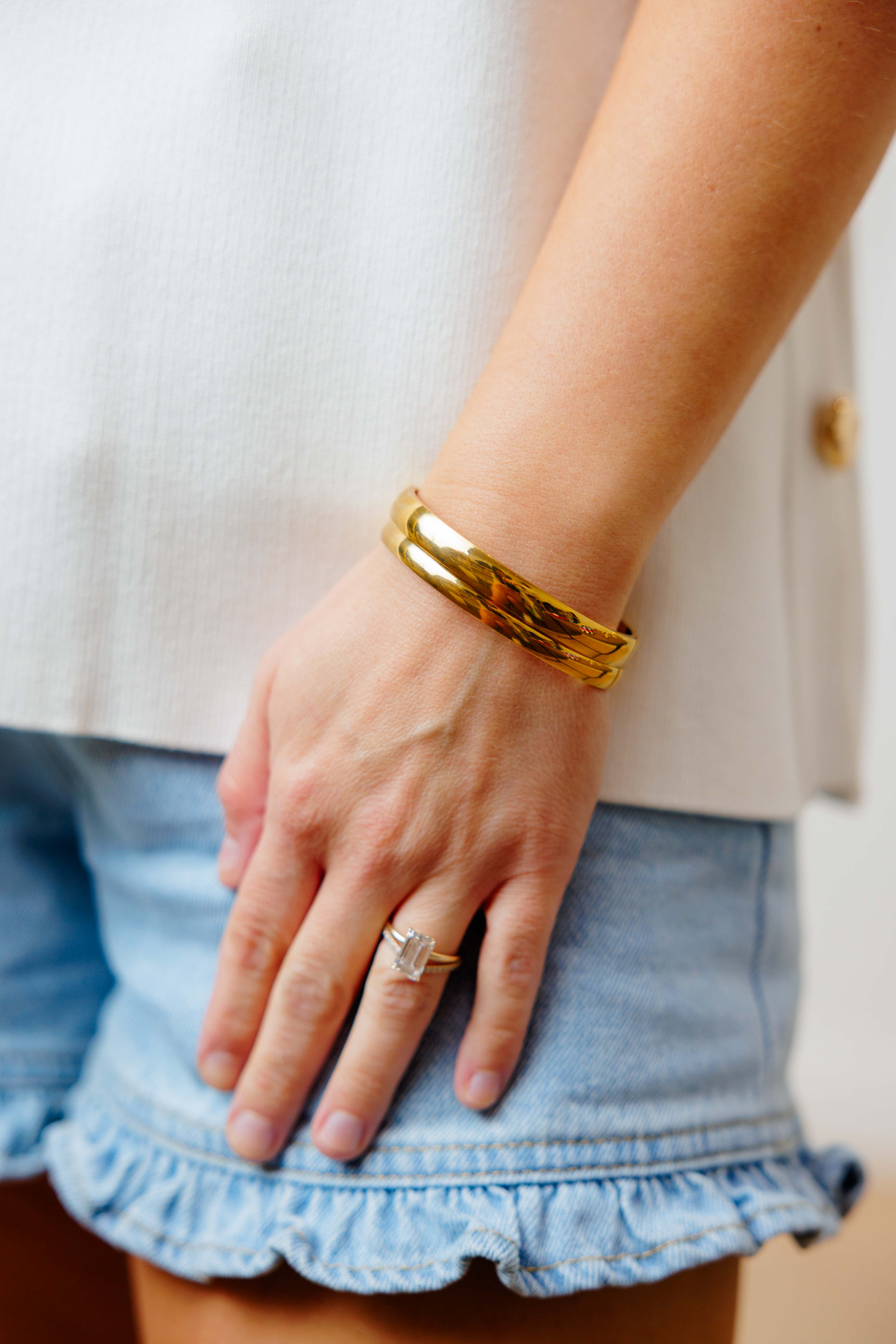 Gold Bangle