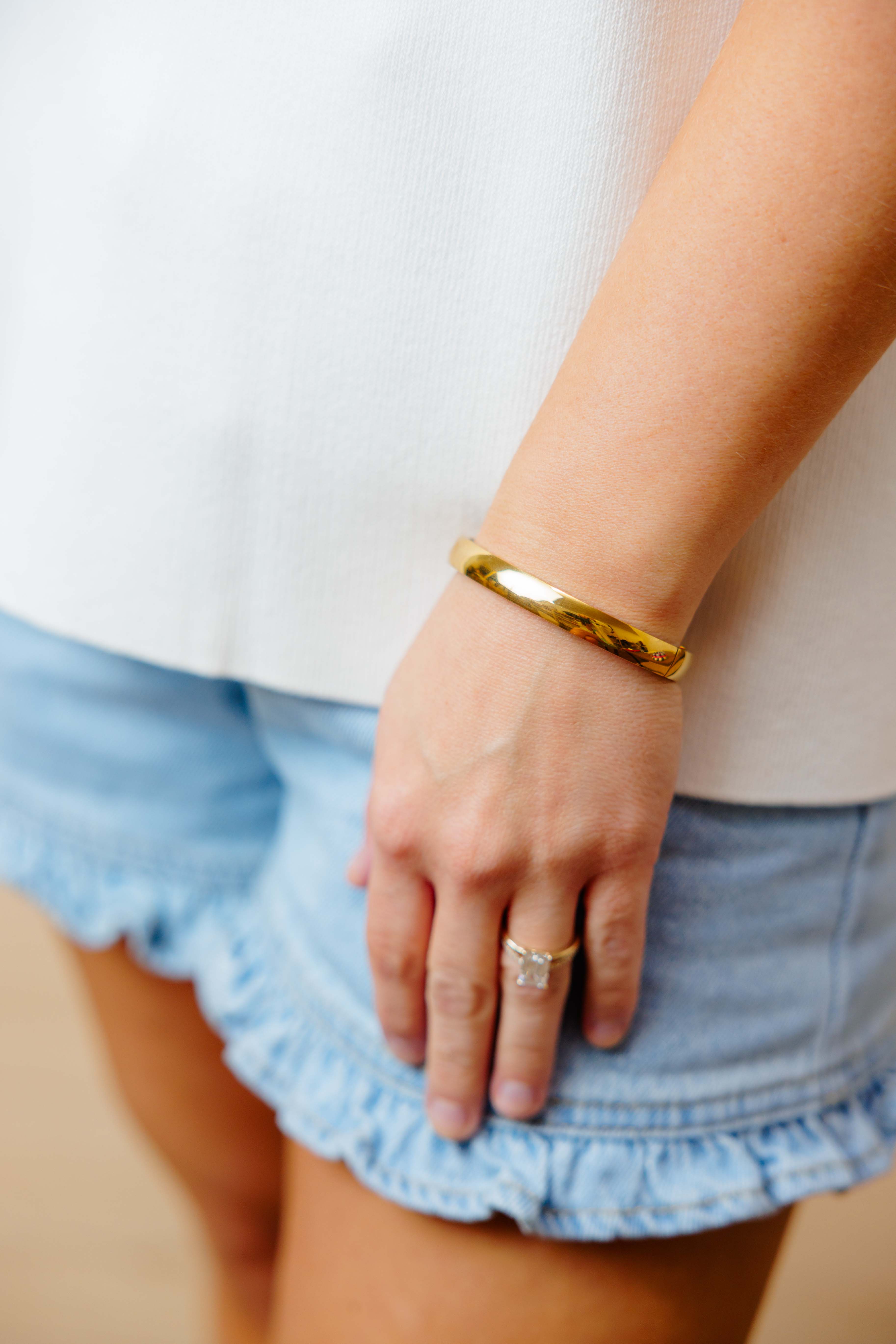 Gold Bangle