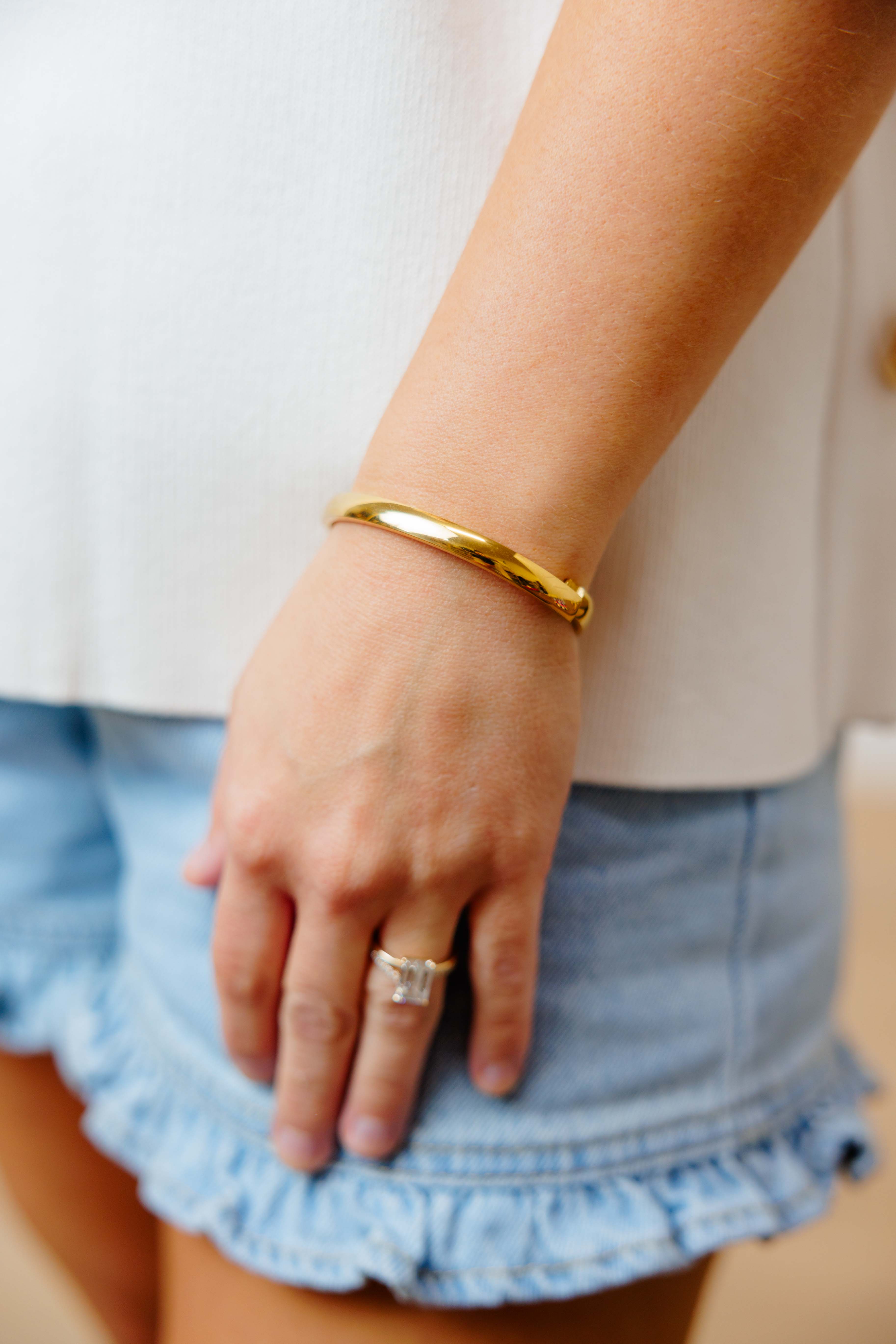 Gold Bangle