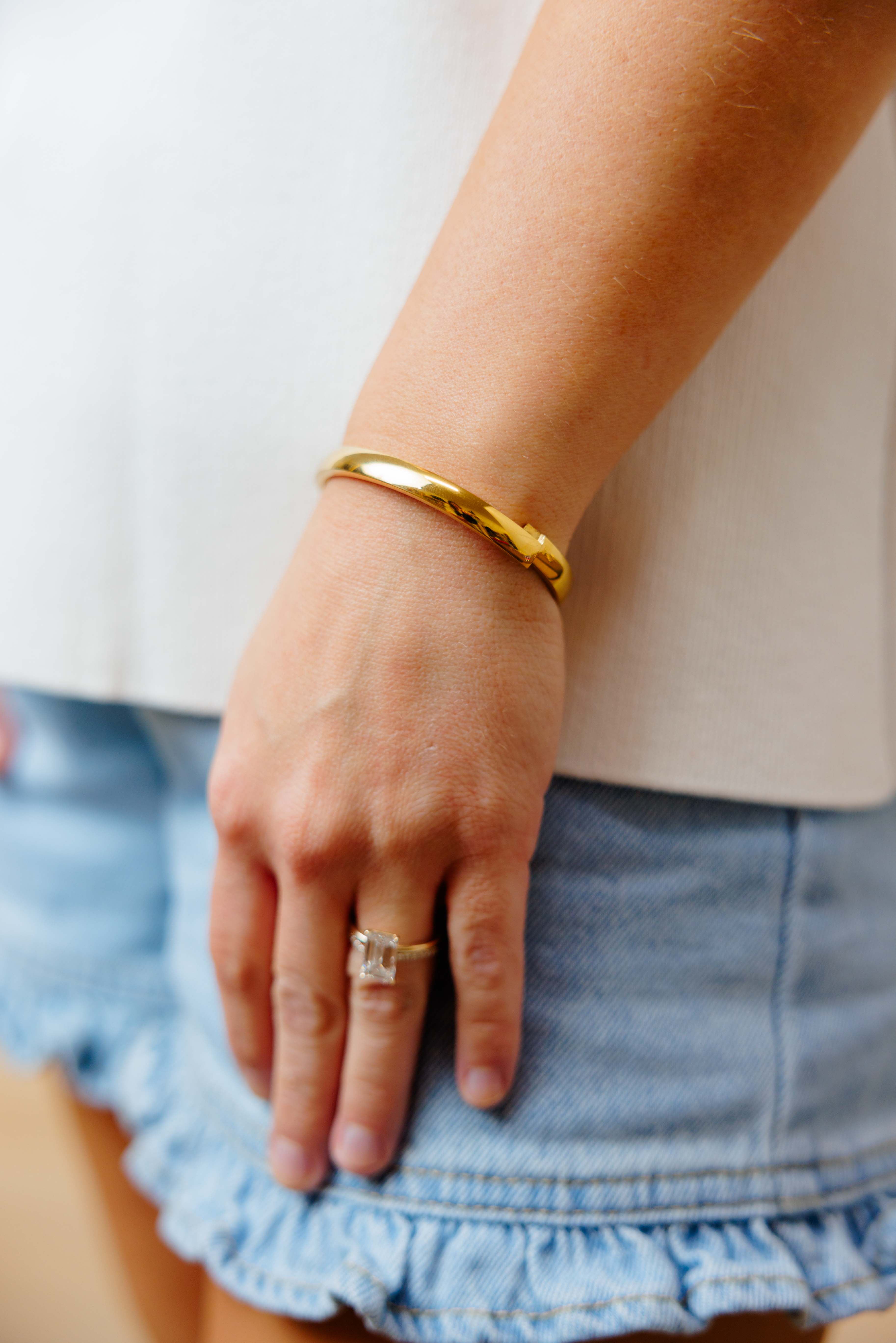 Gold Bangle