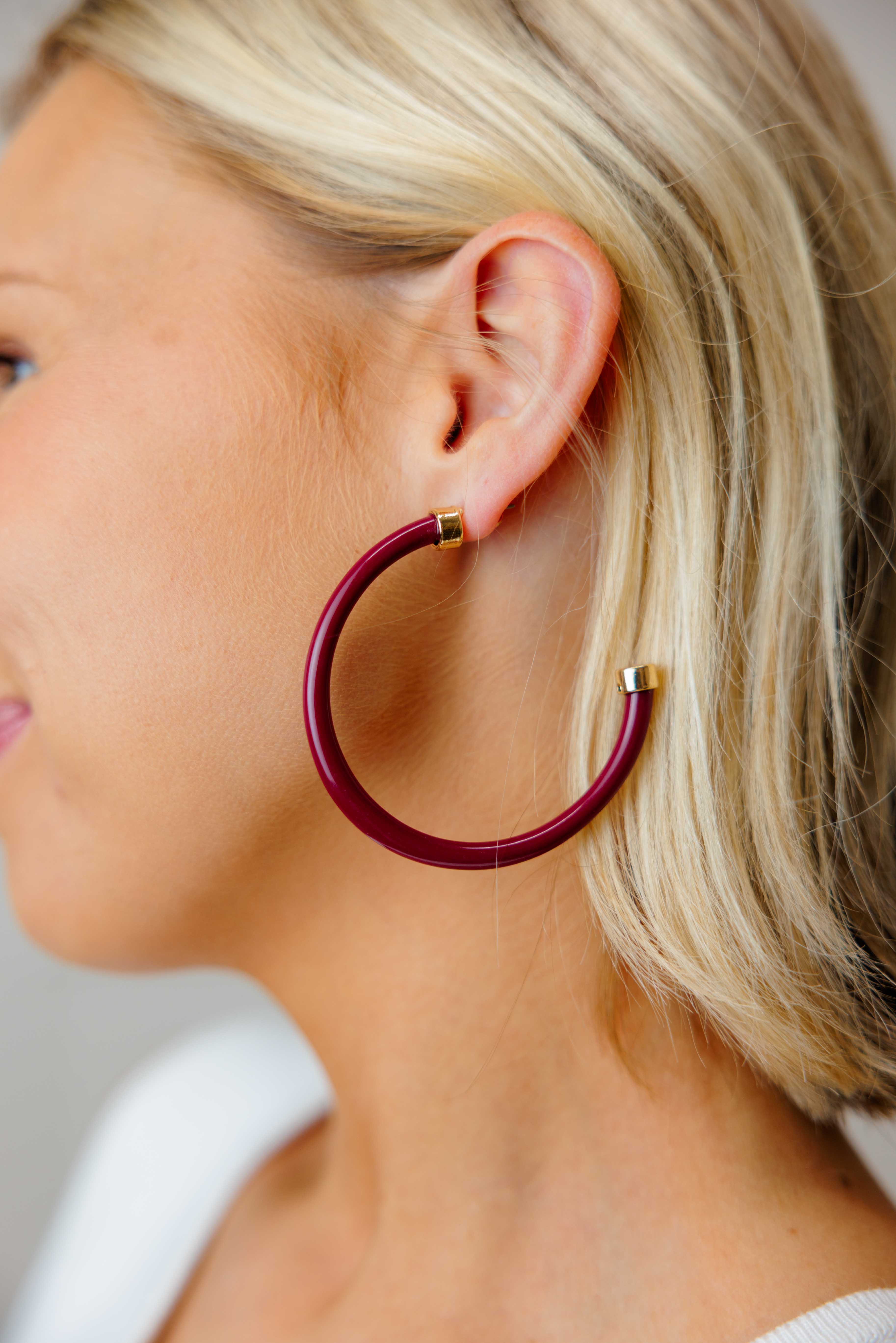 Hoo Hoop Earrings