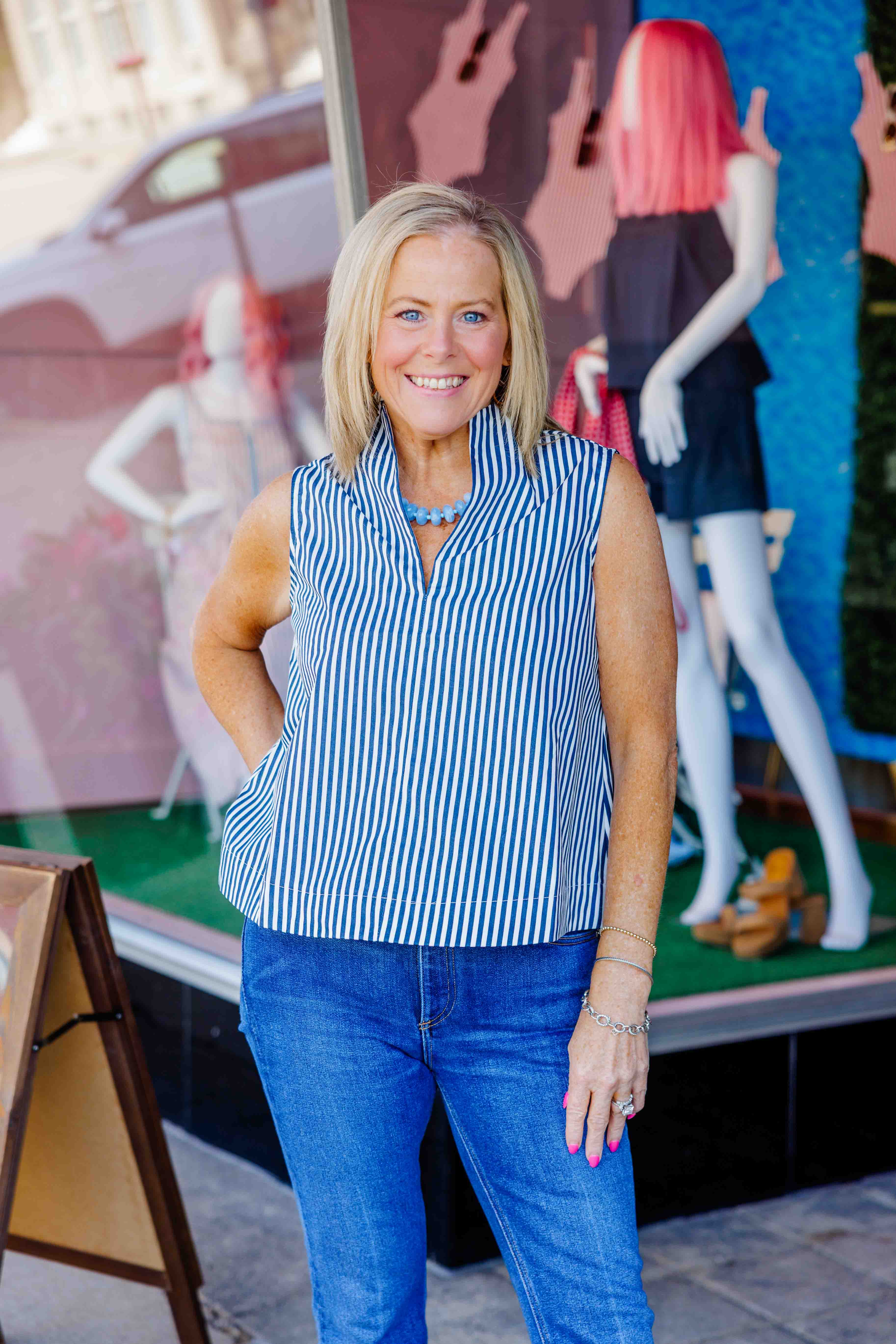 Striped Everyday Ease Top