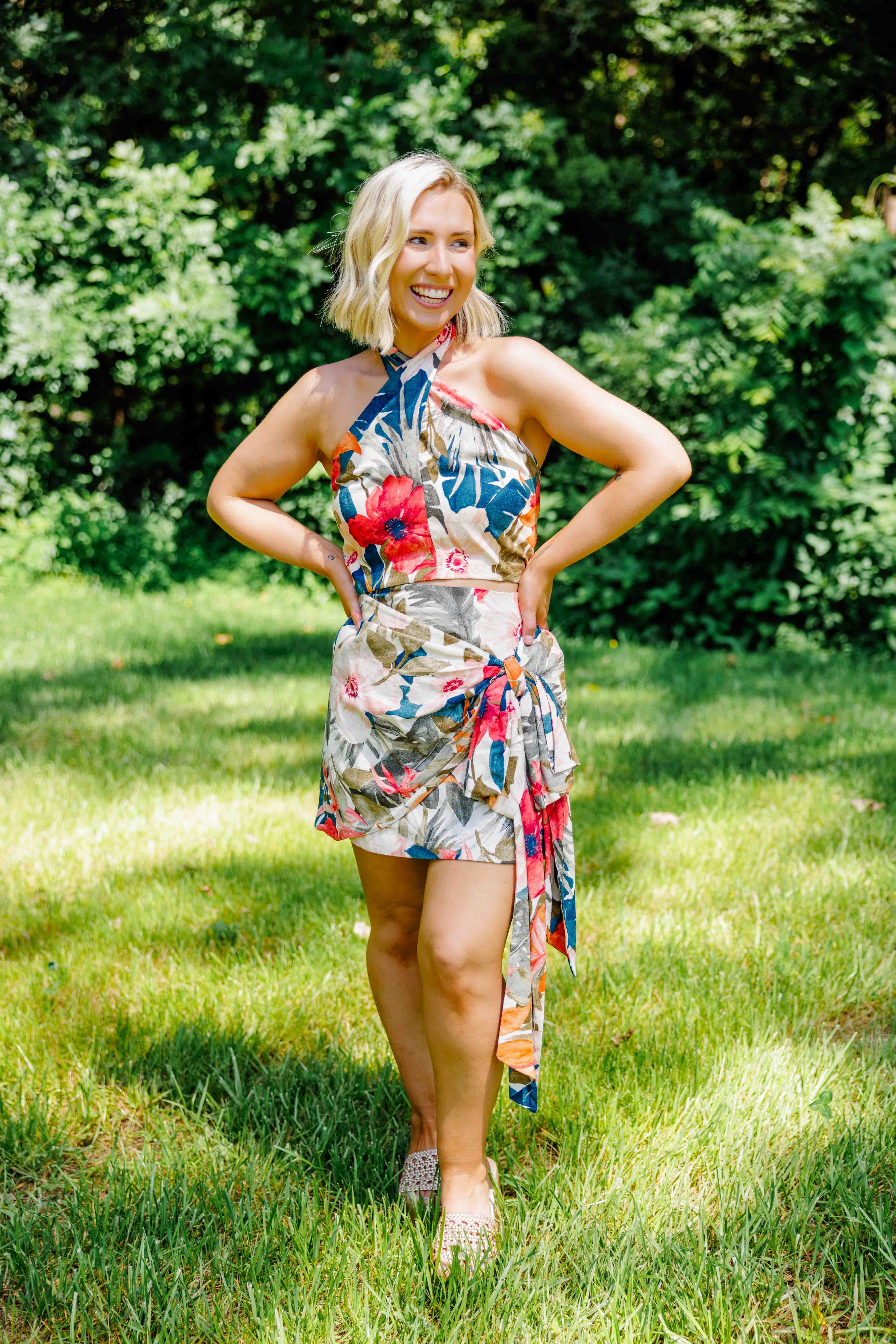 Botanic Skirt Set
