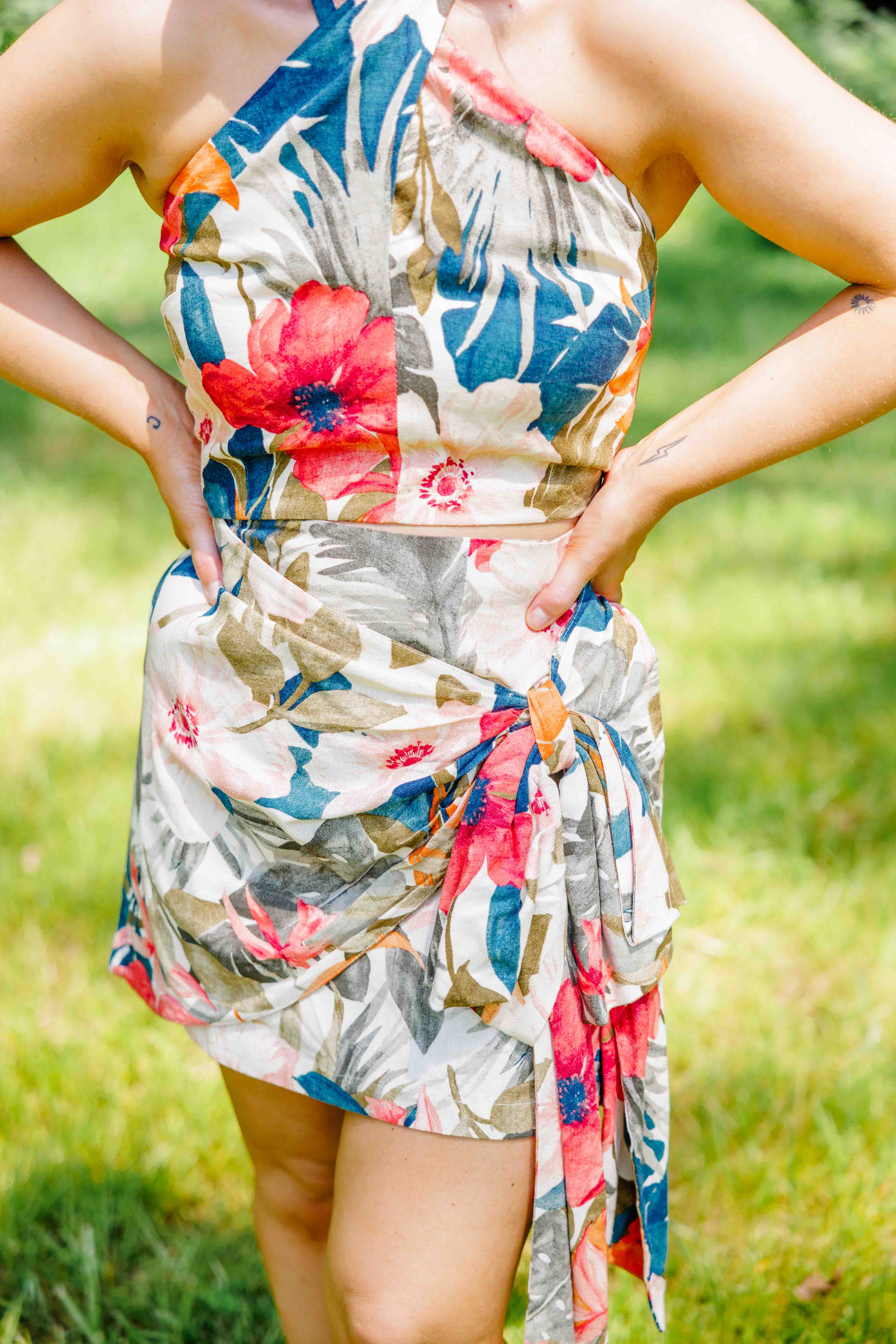 Botanic Skirt Set