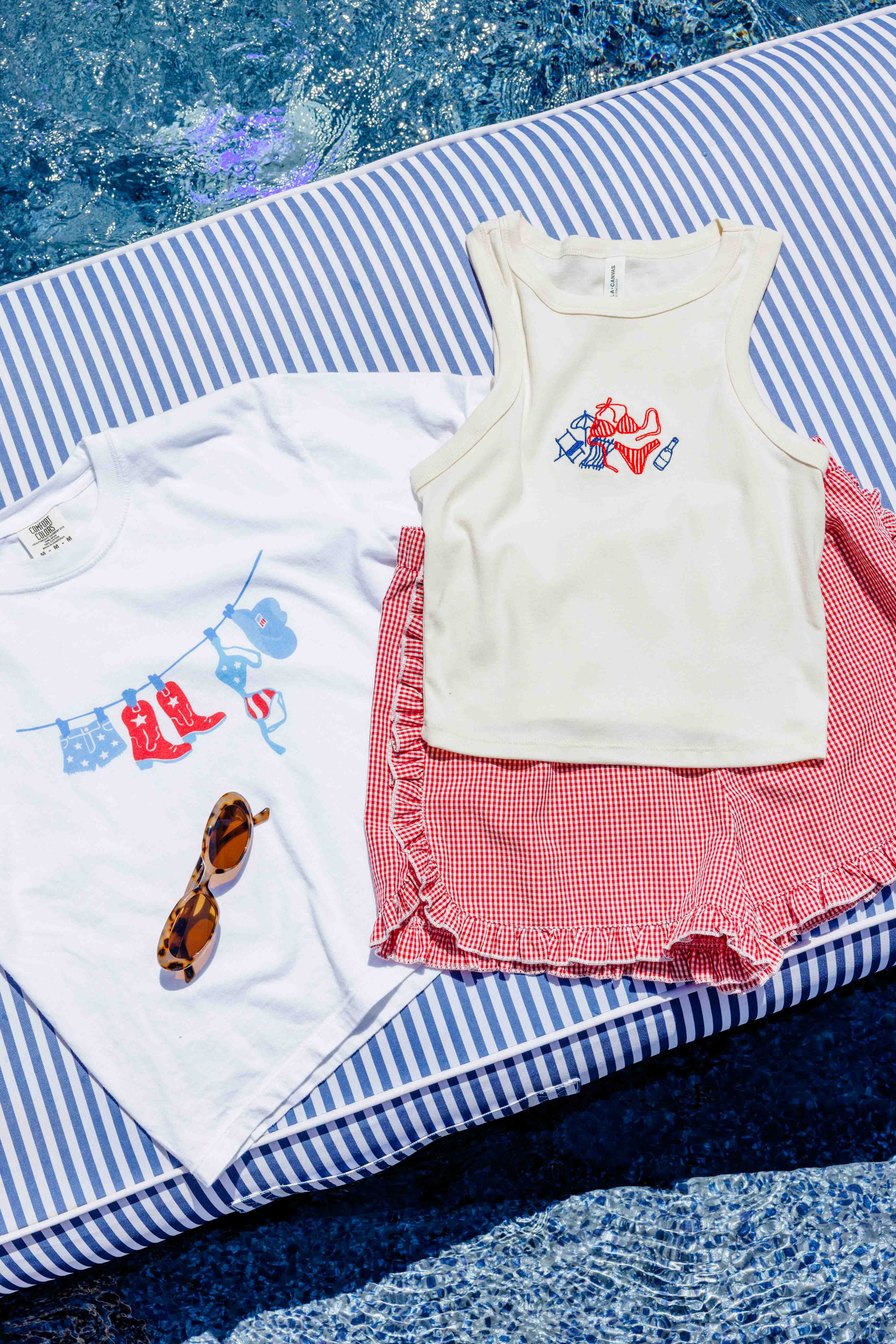 Americana Clothesline Tee