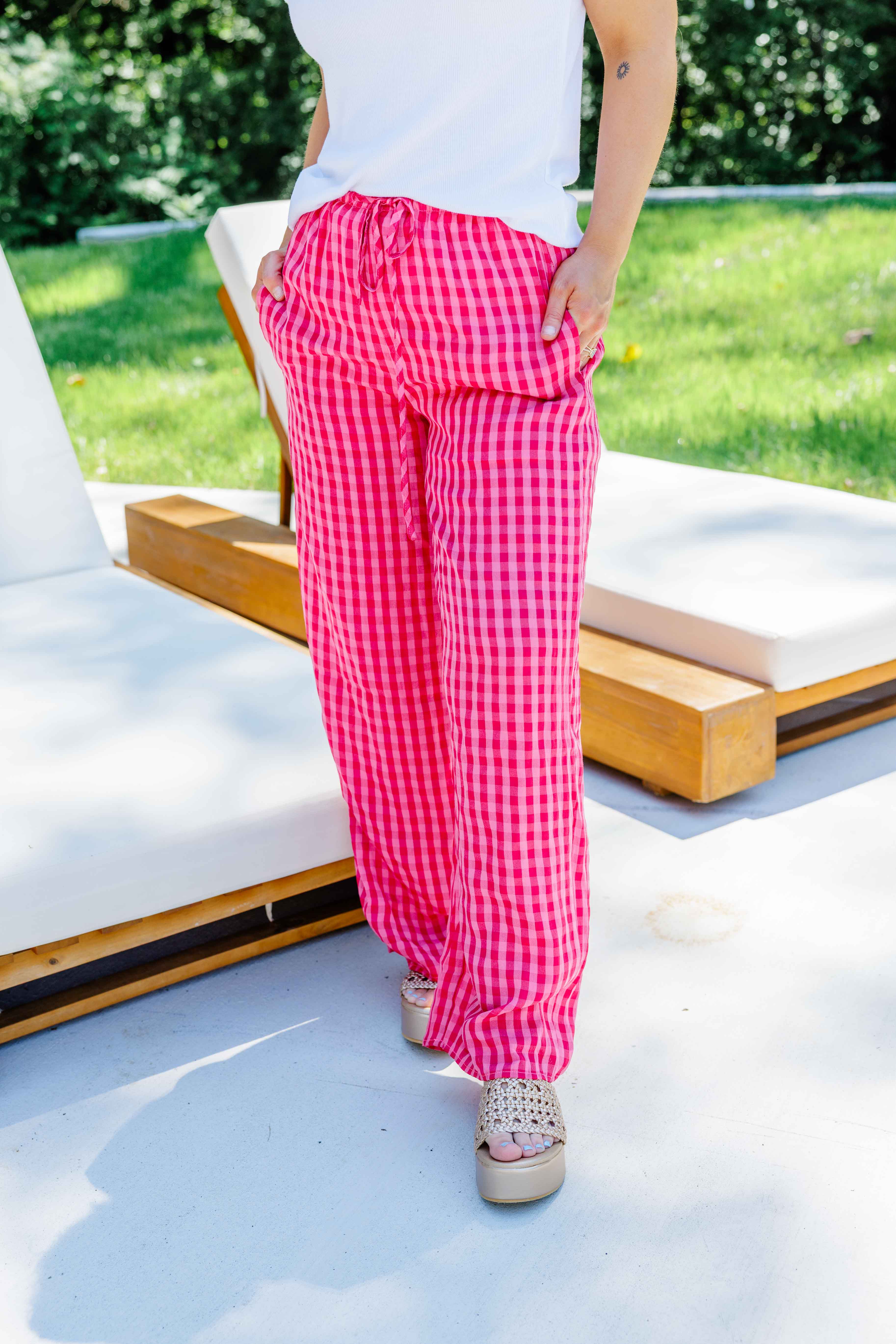 Picnic Gingham Pants