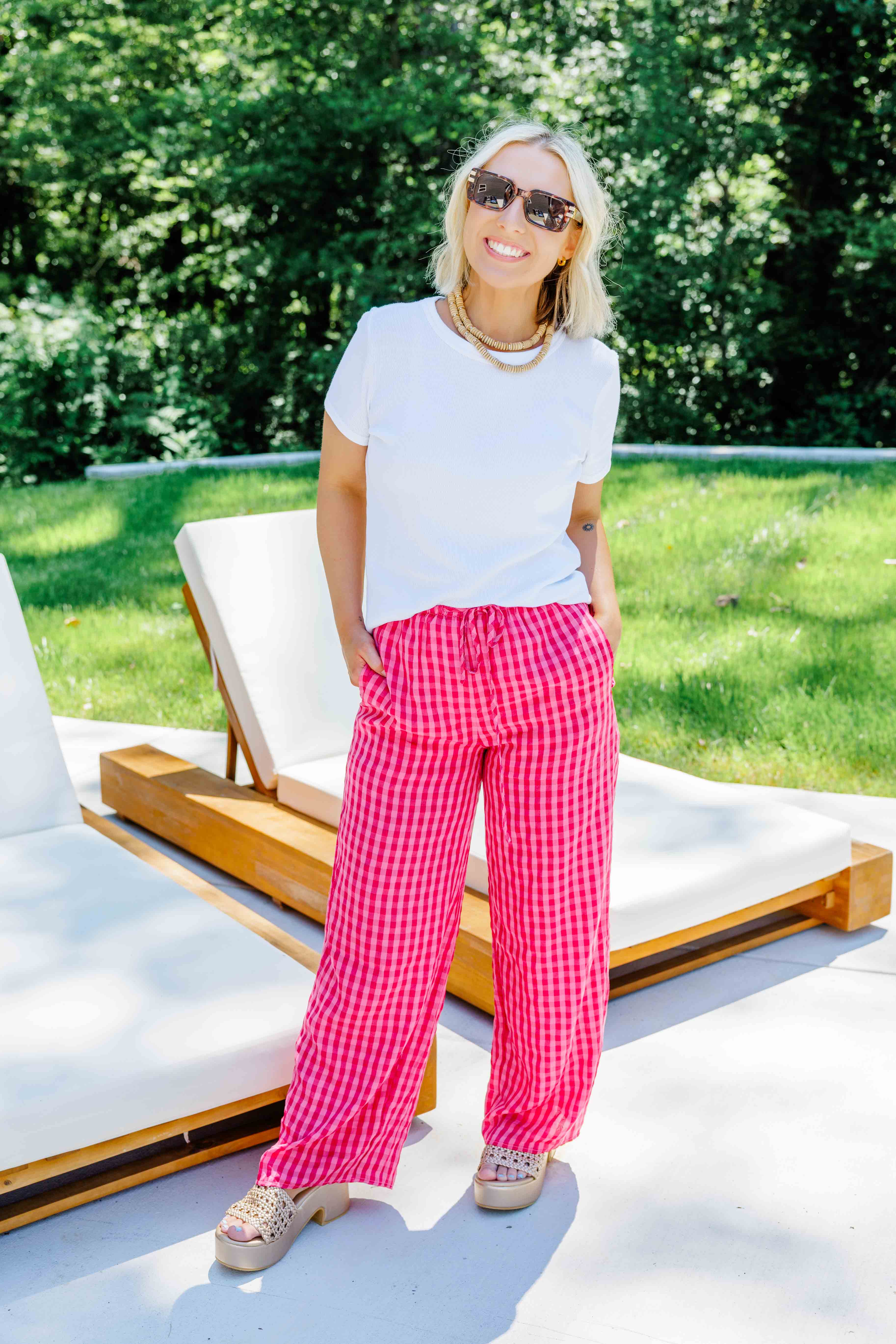 Picnic Gingham Pants