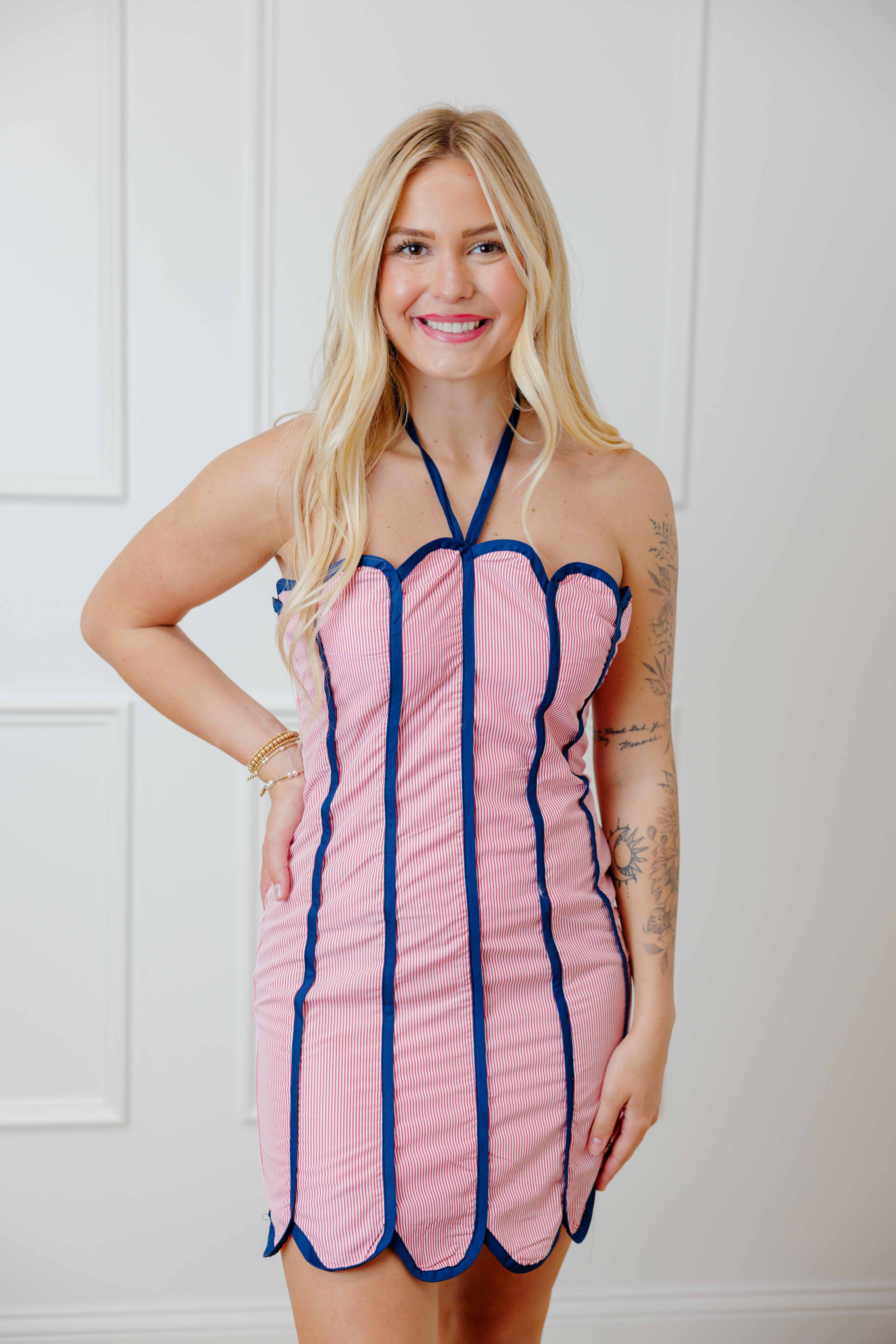 Hampton Sweetheart Mini Dress