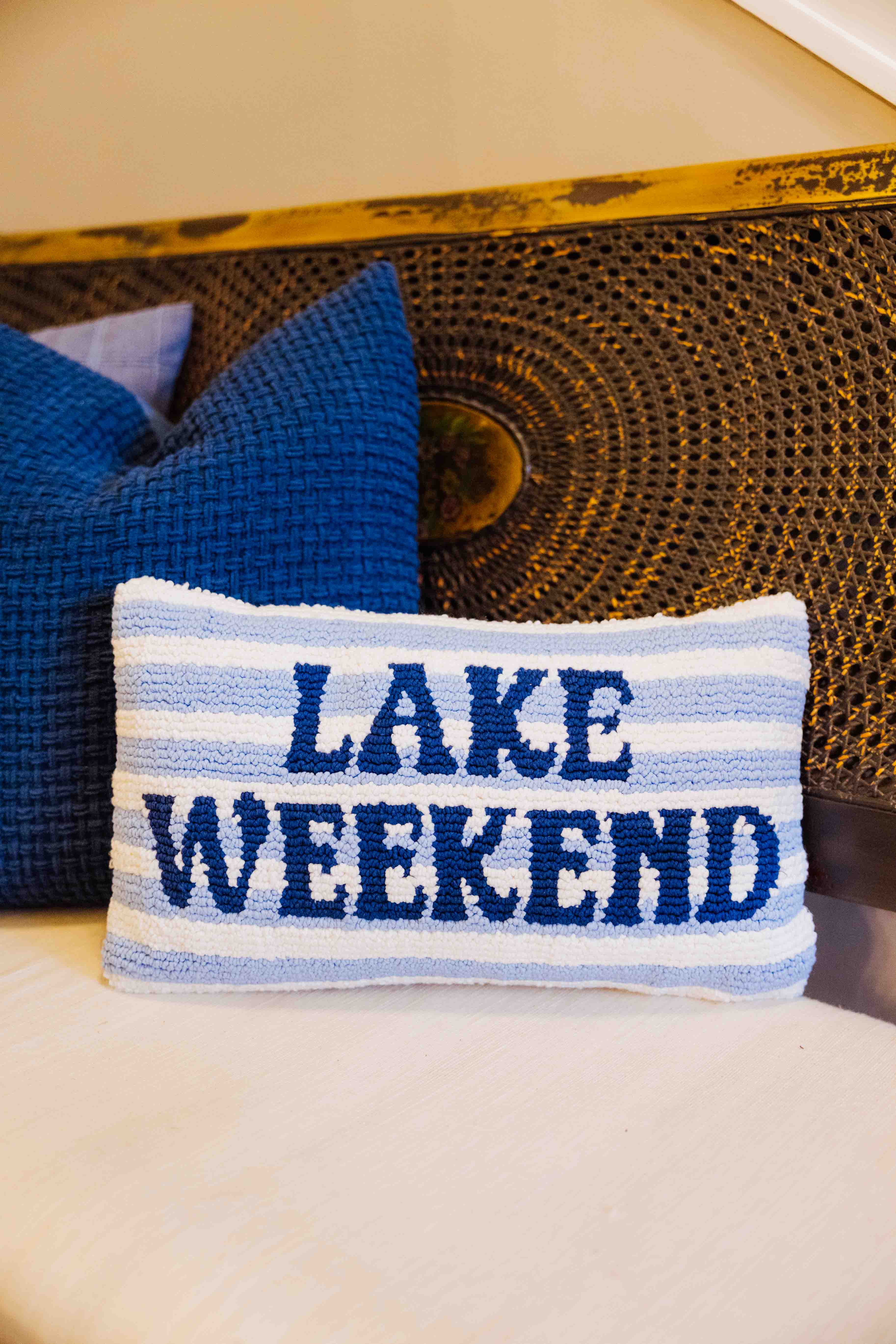 Lake Weekend Pillow