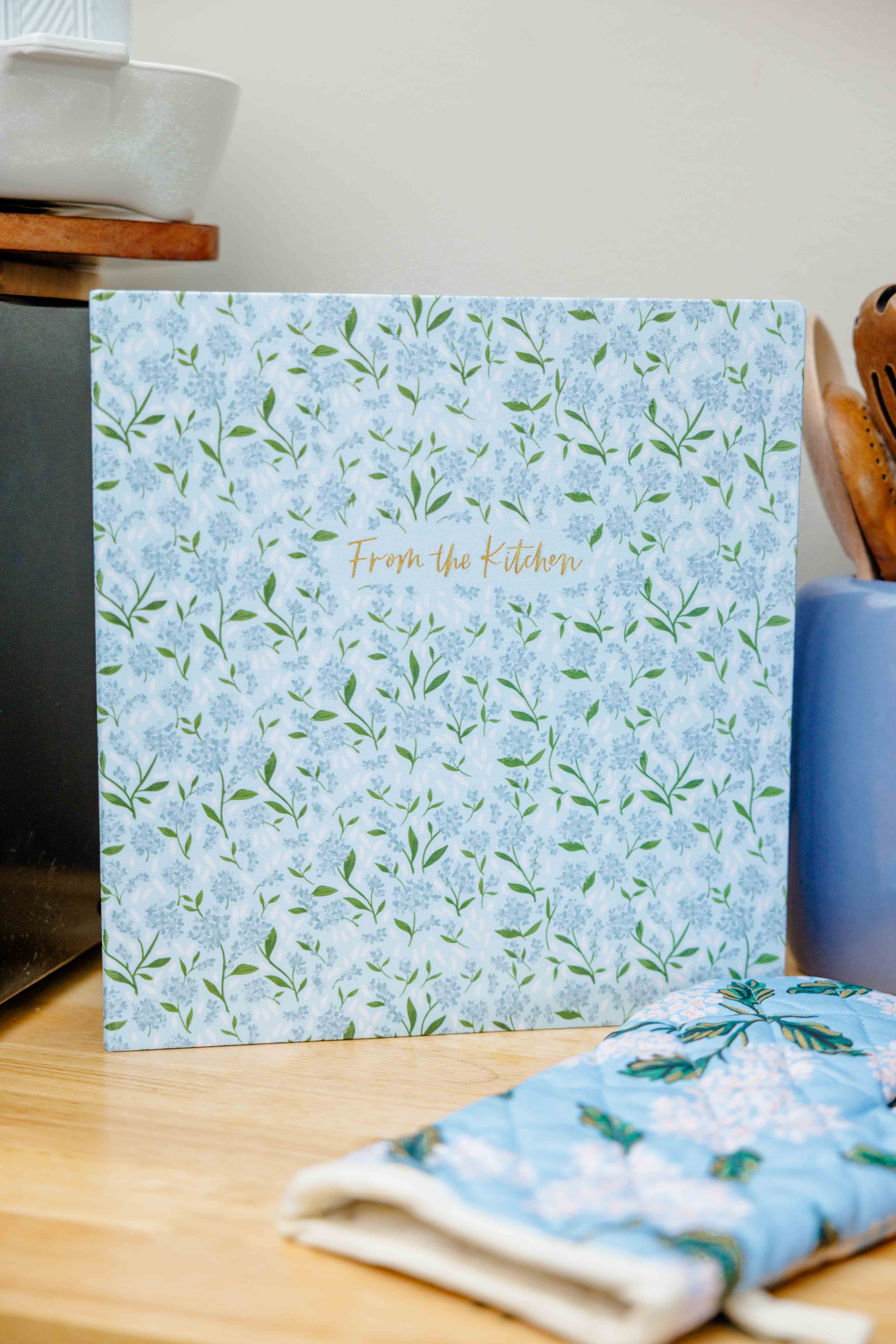 Hydrangea Recipe Binder