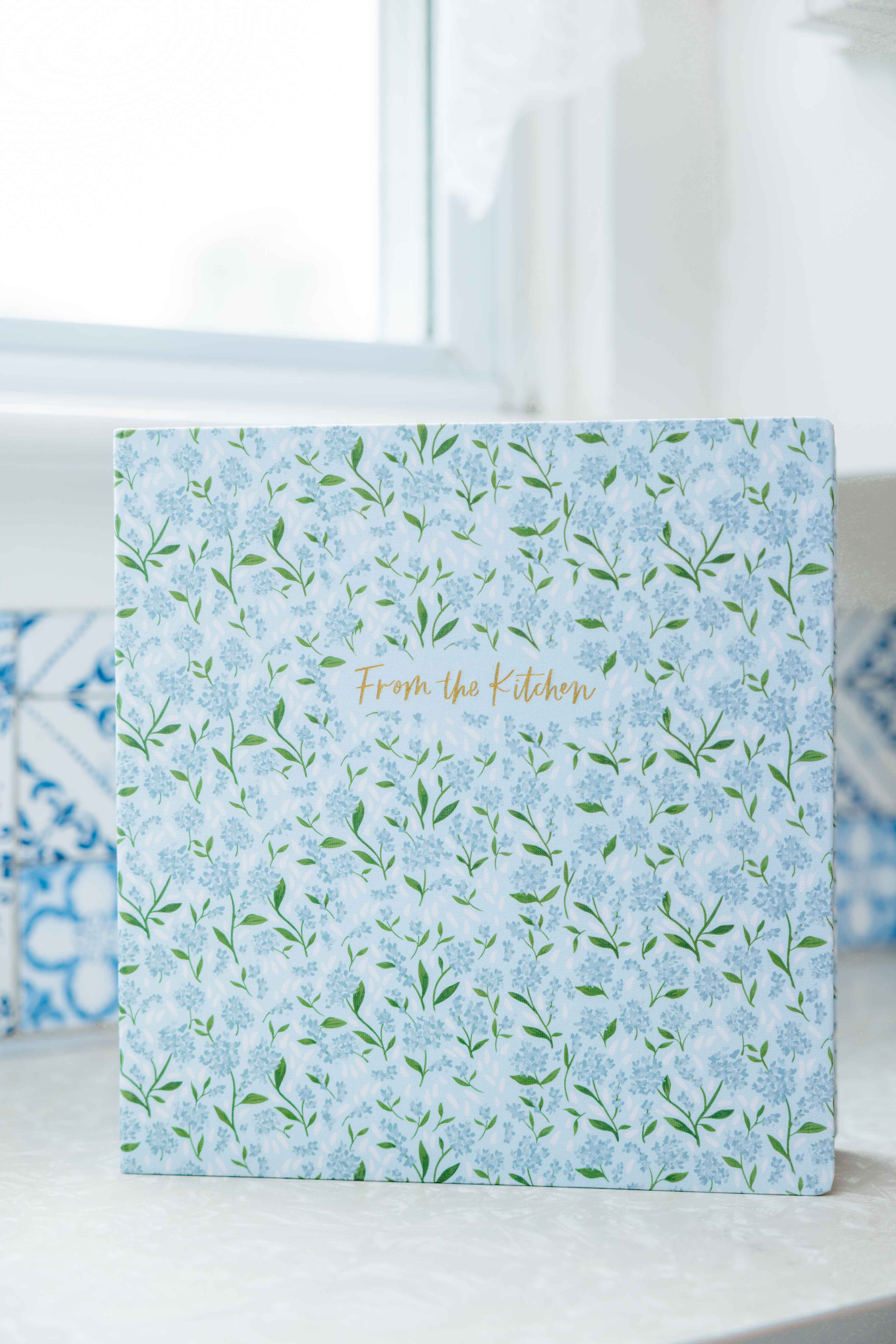 Hydrangea Recipe Binder
