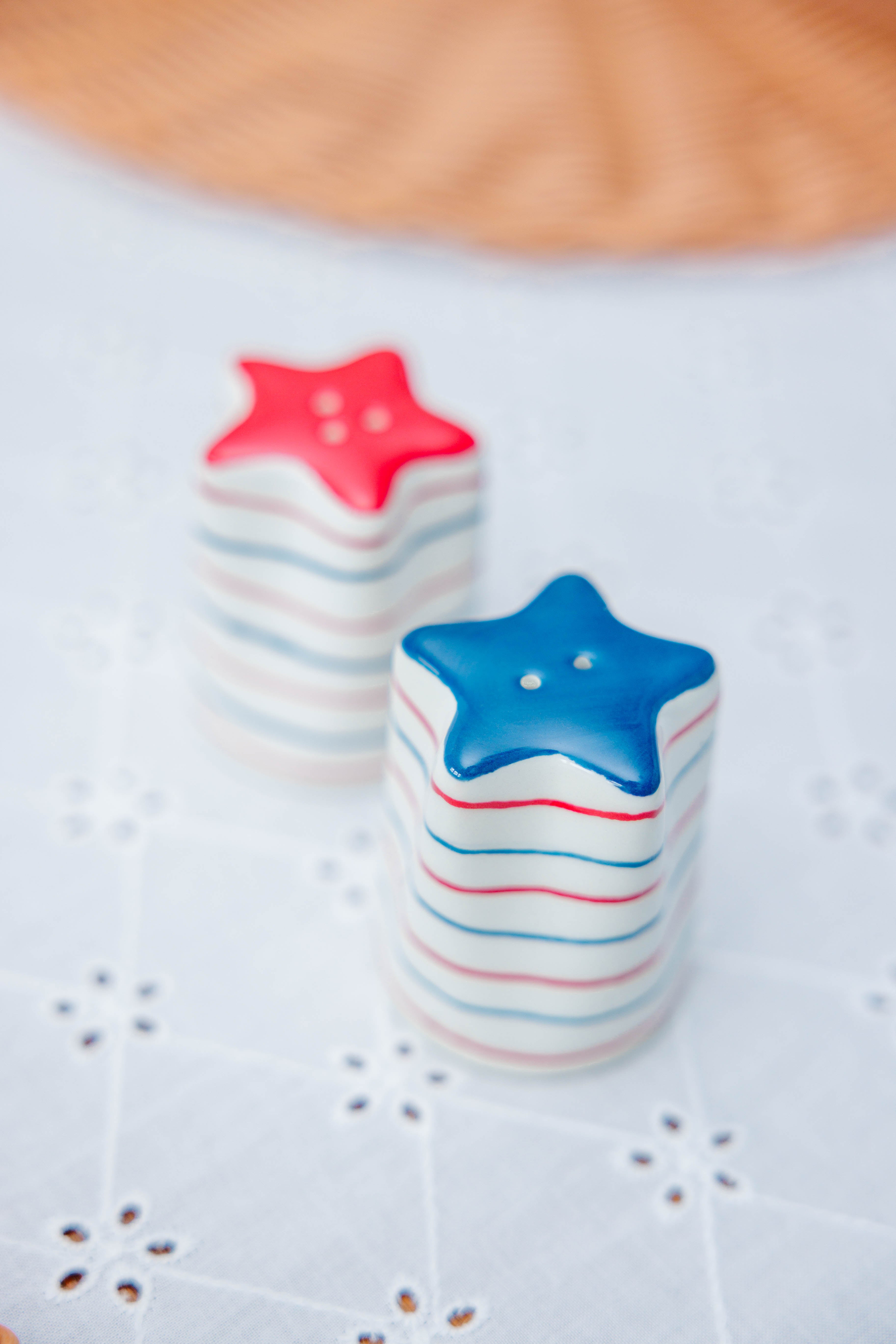 Star Spangled Salt & Pepper Shakers