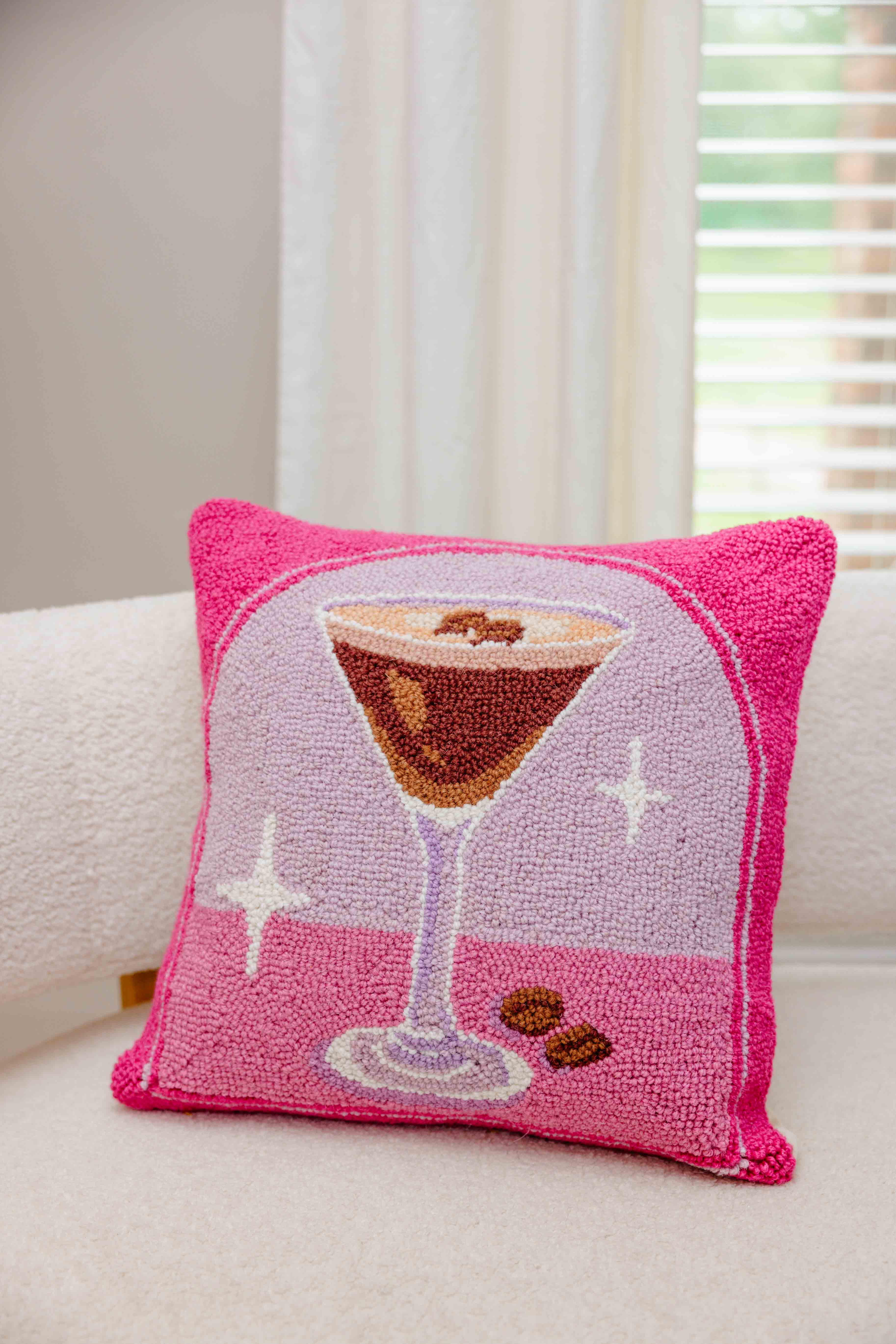 Espresso Martini Hook Pillow