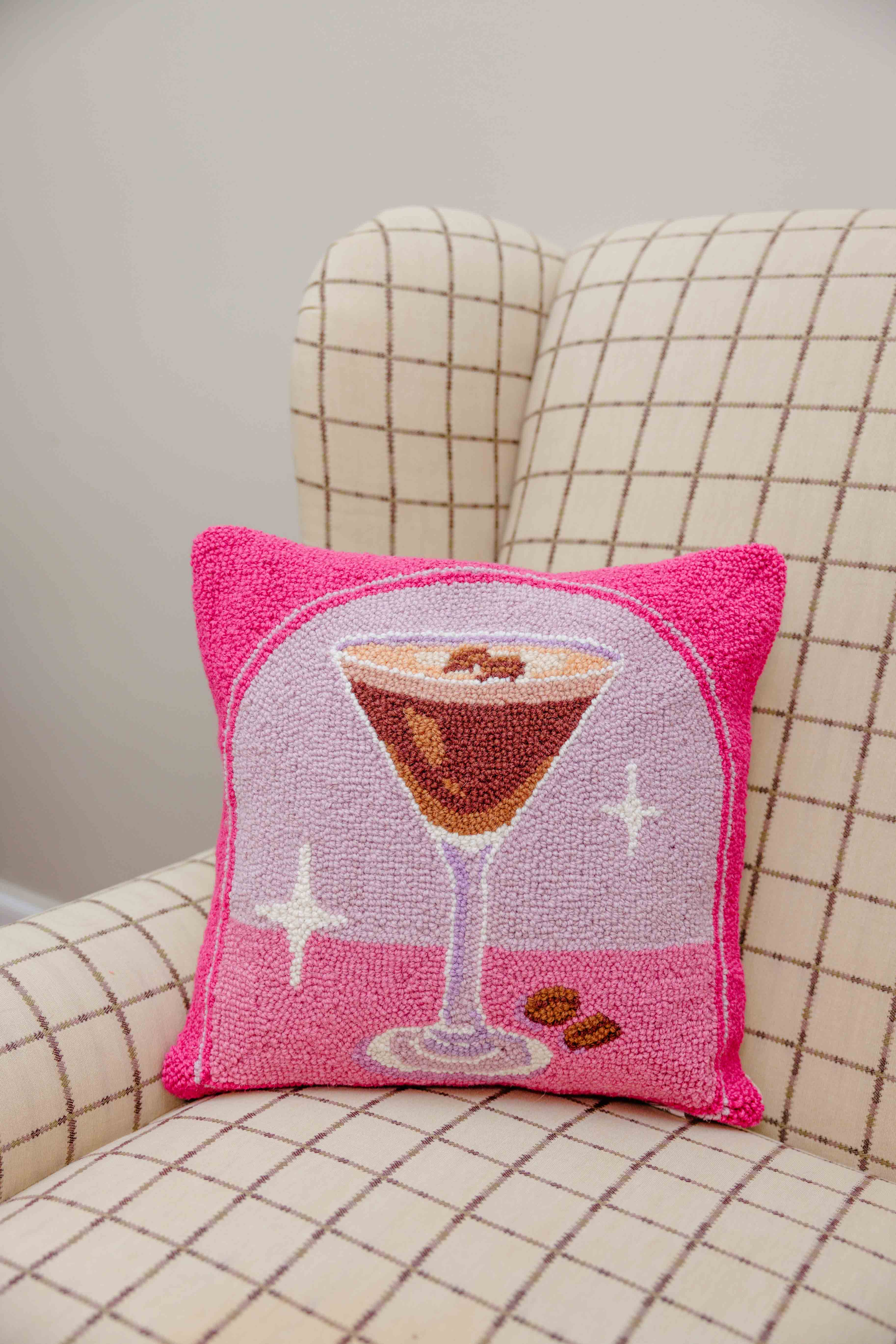 Espresso Martini Hook Pillow
