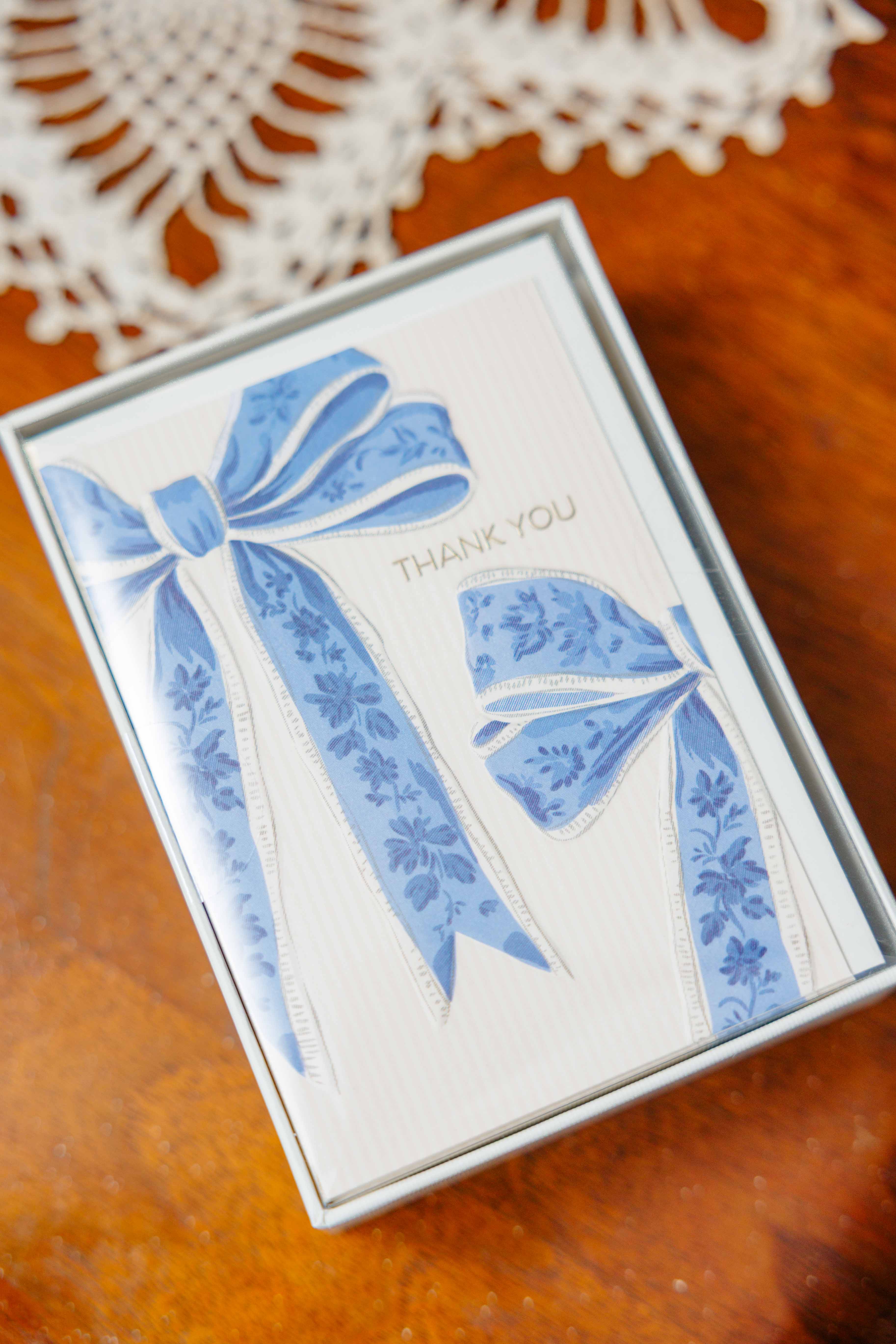 Bow Thank You Cards