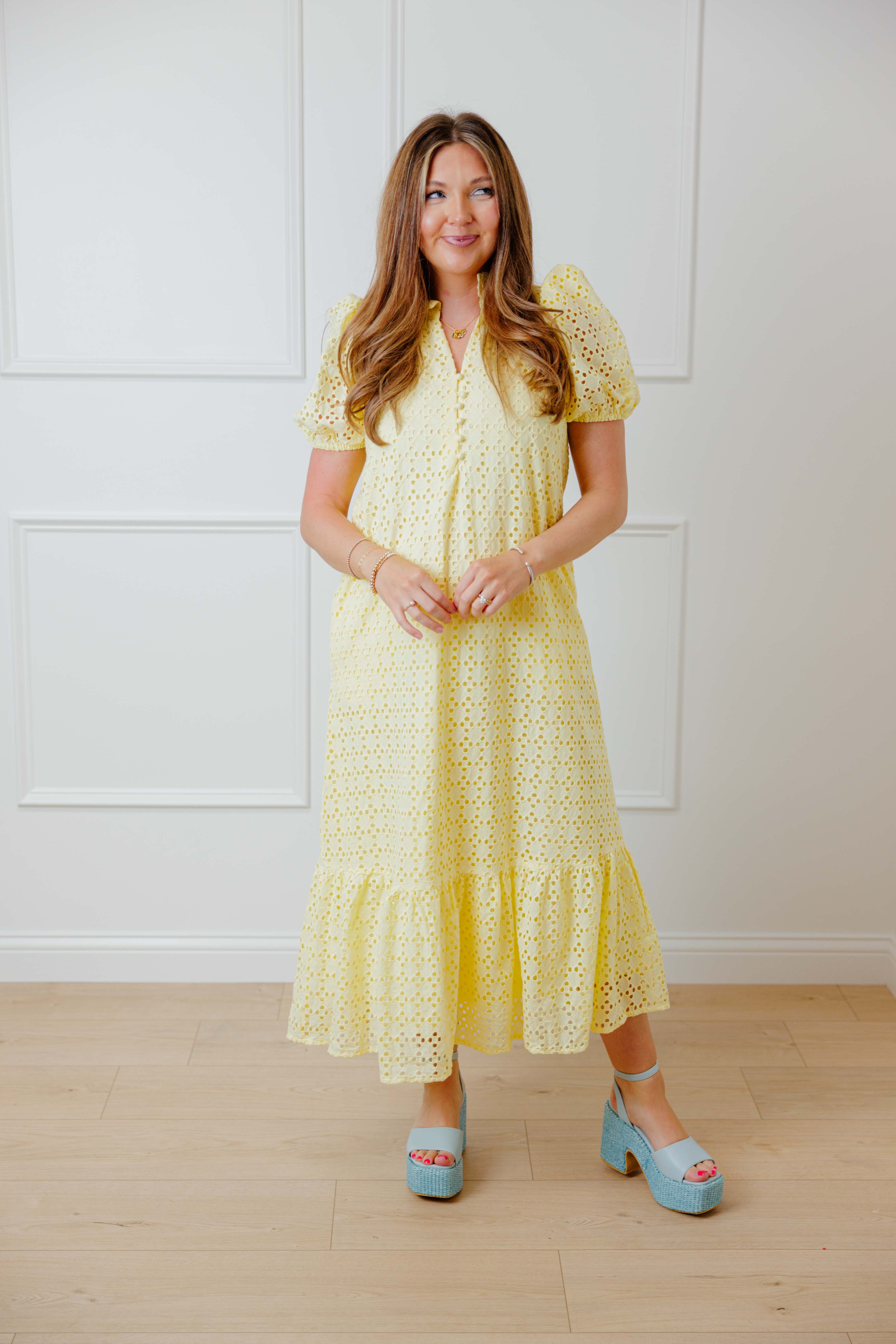 Charlotte Puff Sleeve Dress