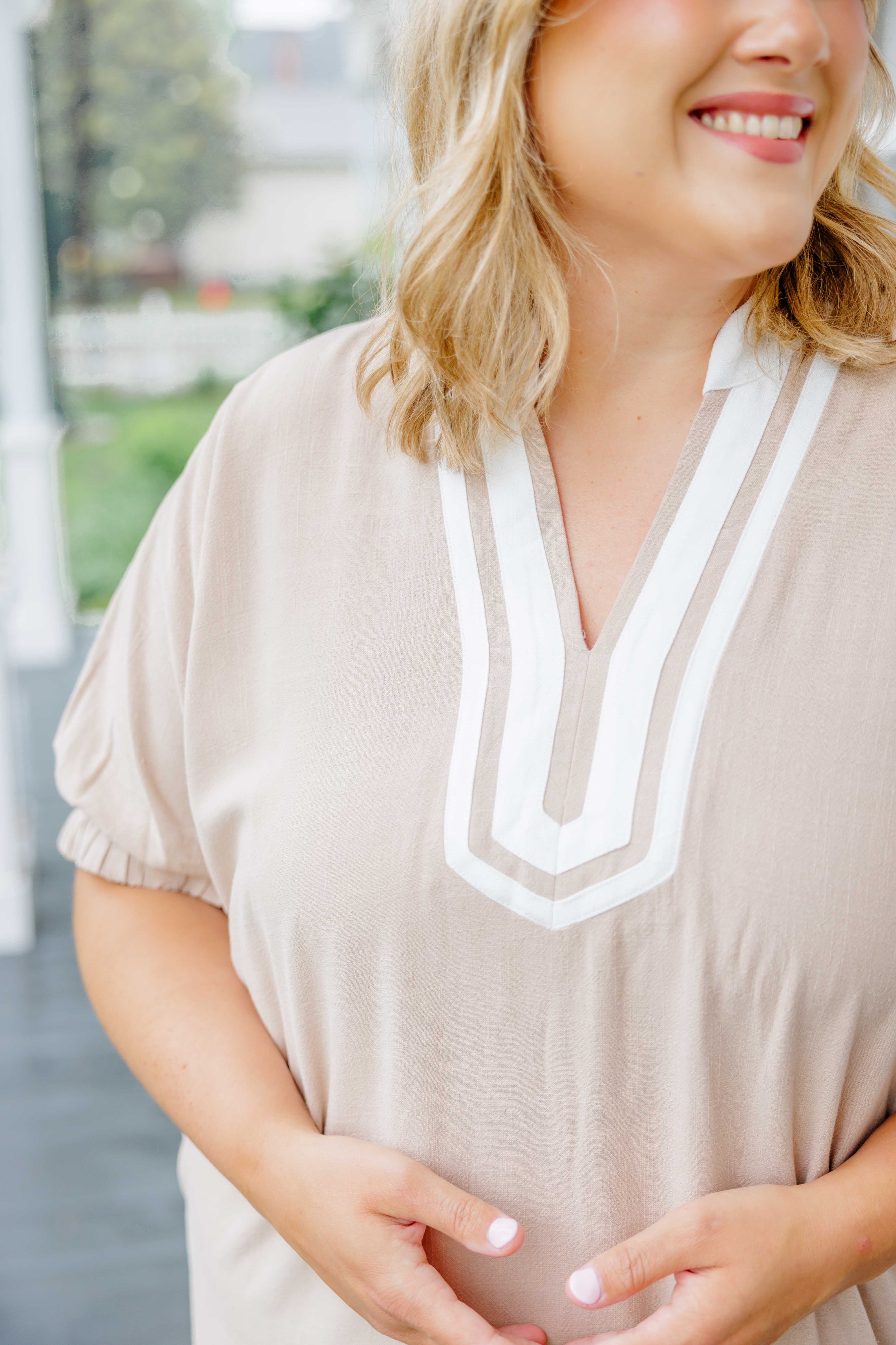 Latte Lane Midi Dress