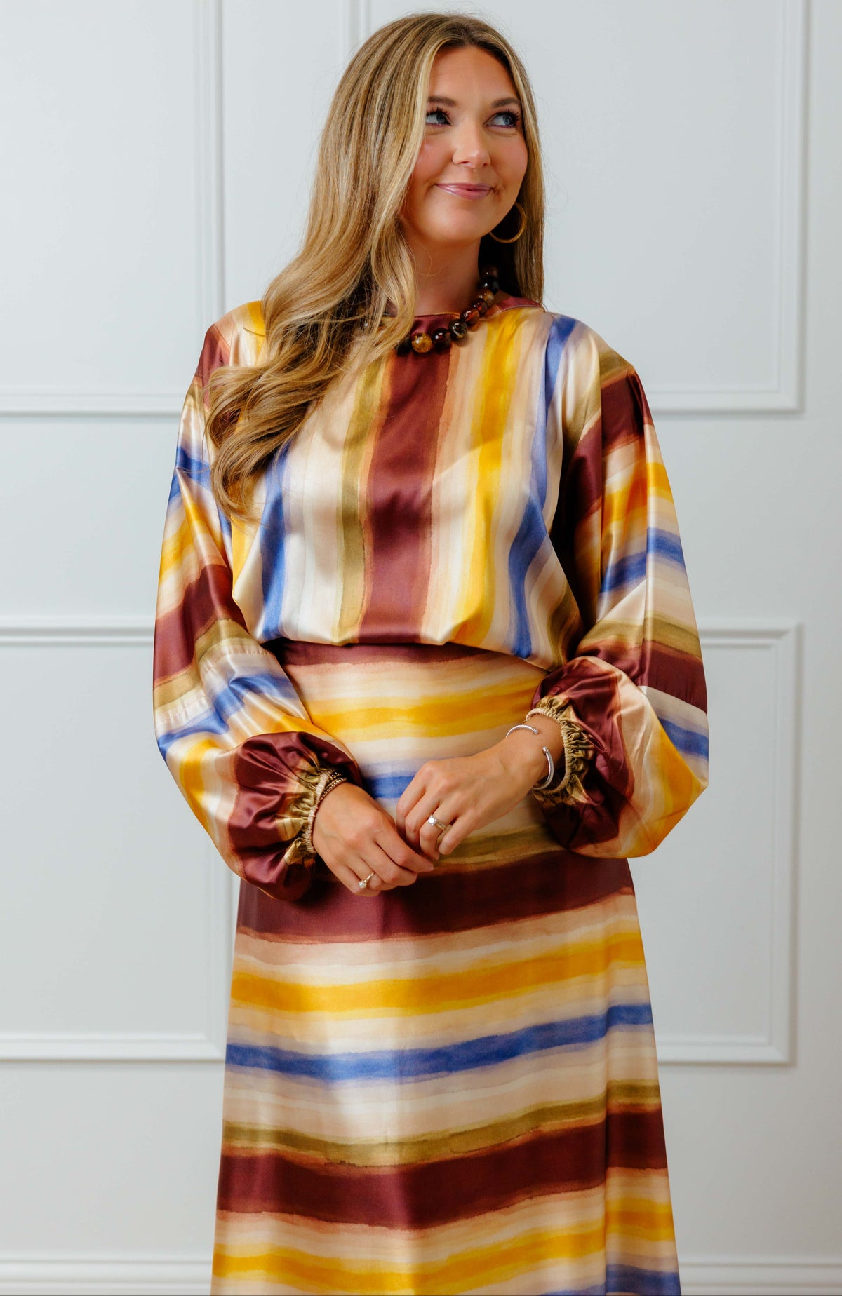 Autumn Muse Skirt Set