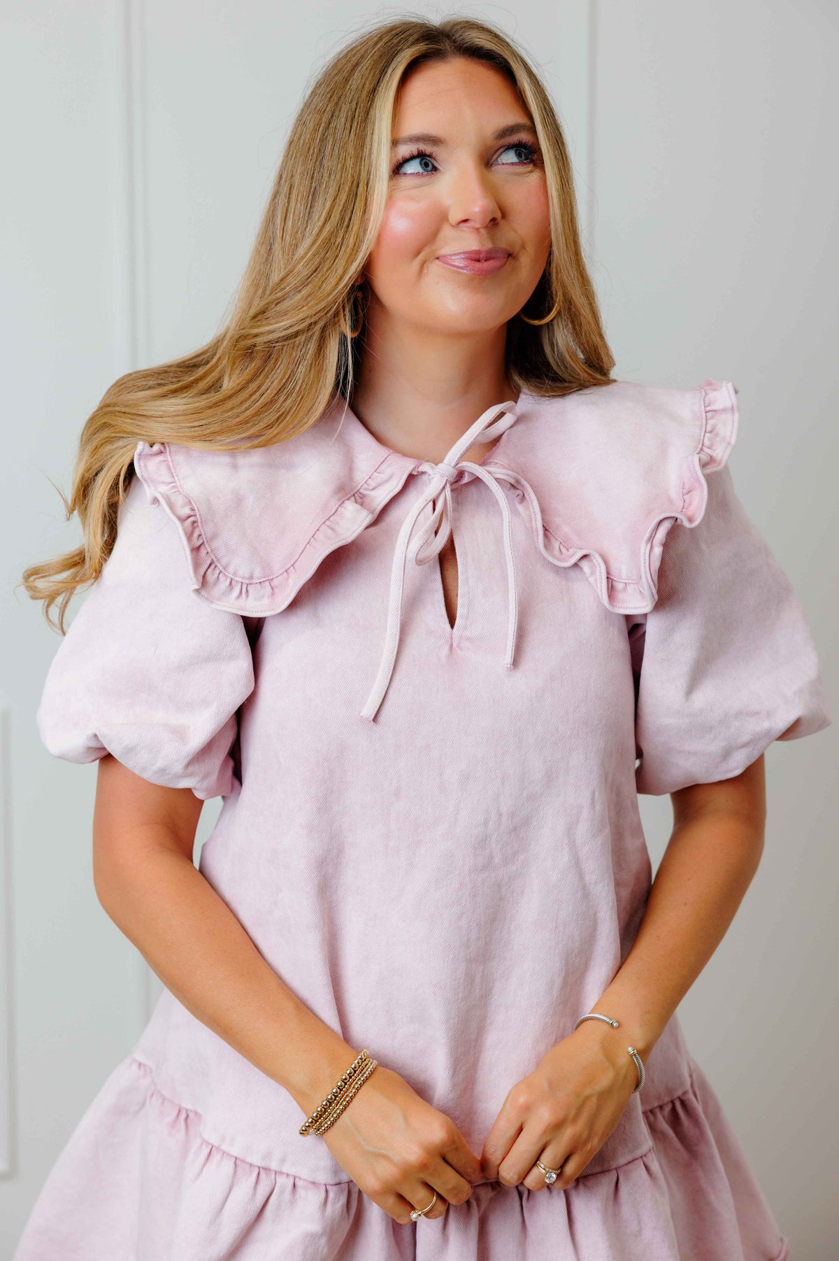 Dusty Rose Cecilie Dress