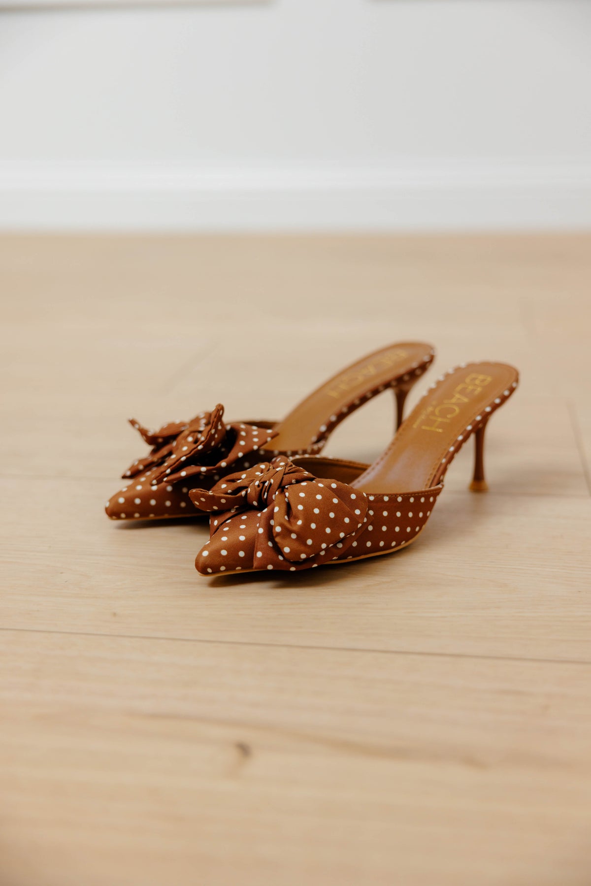 Goldie Heeled Mule