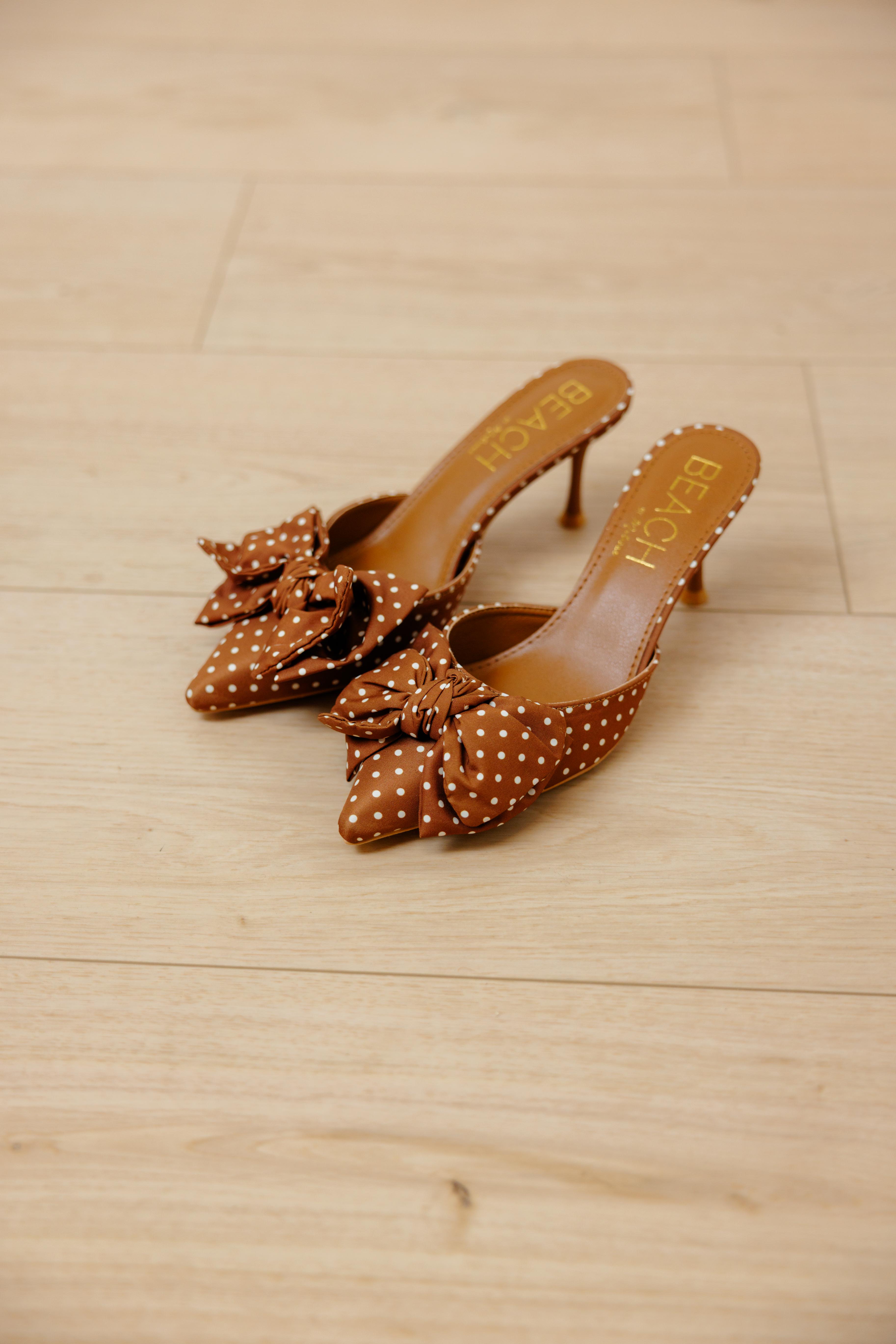 Goldie Heeled Mule