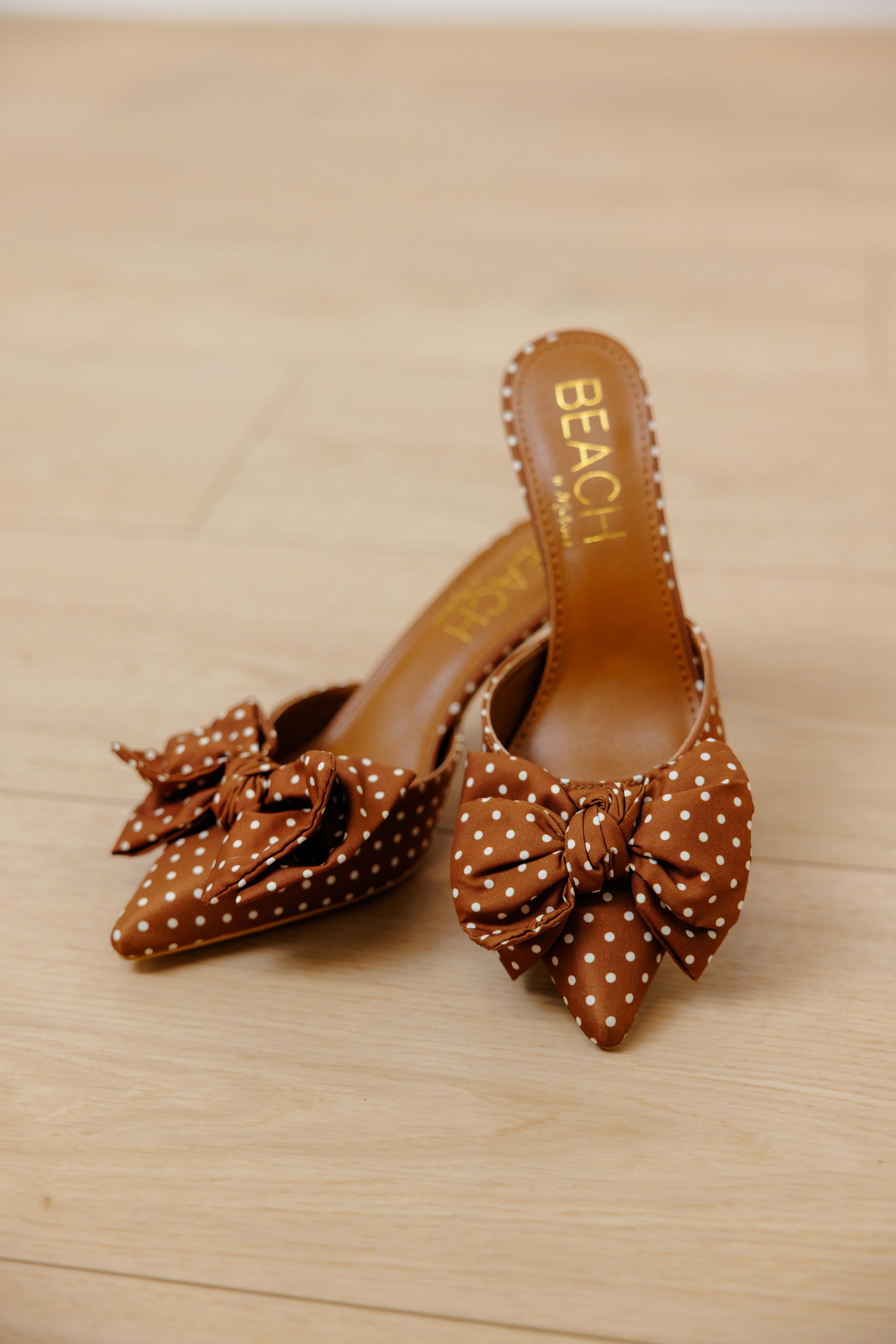 Goldie Heeled Mule