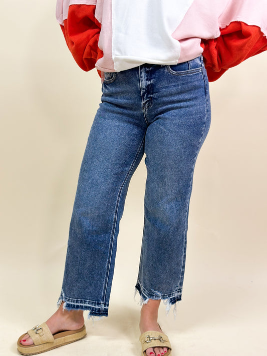 Libby Super High Rise Crop Jean