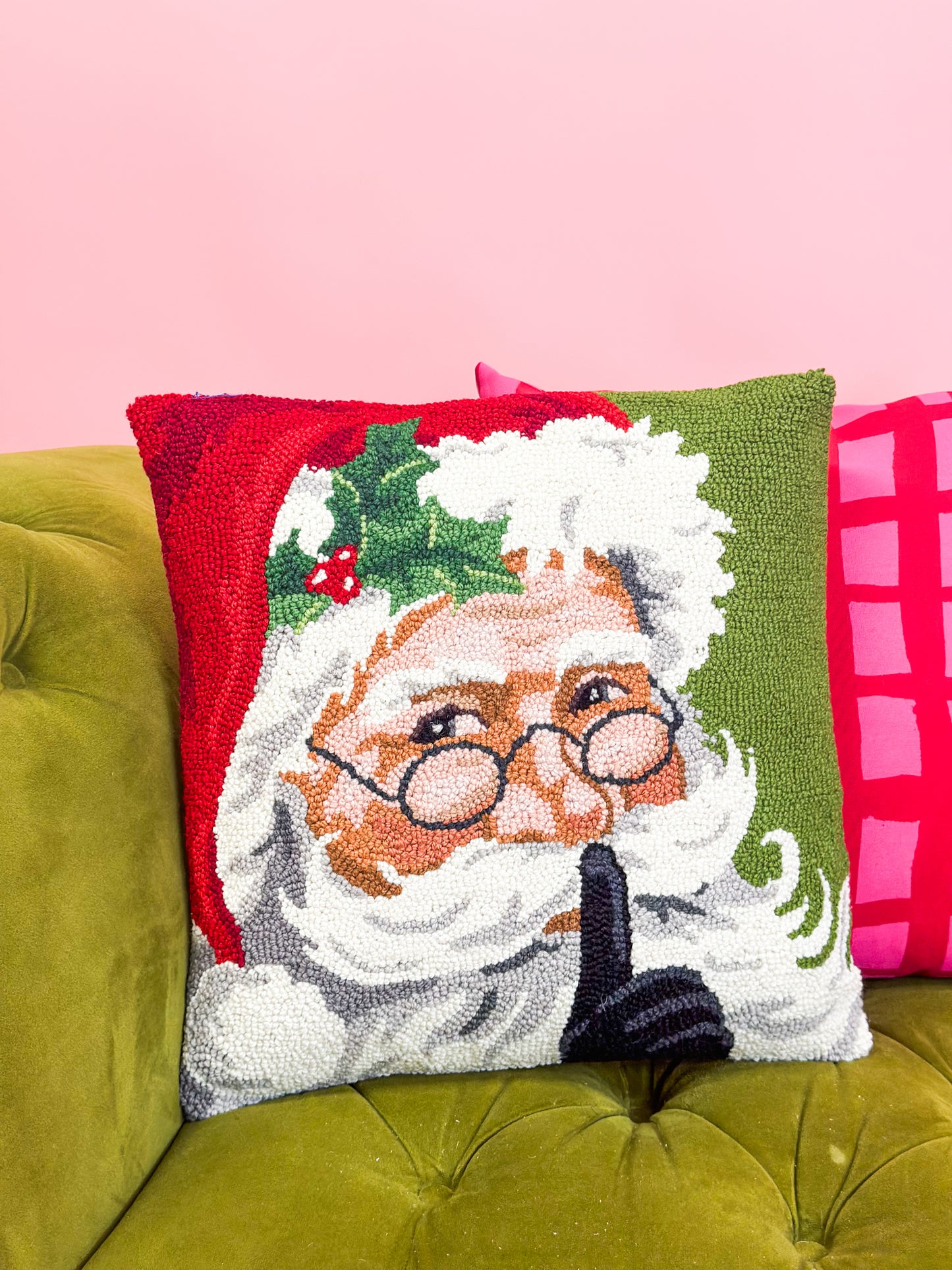 Hush Santa Hook Pillow