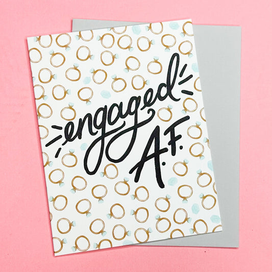 Engaged A.F. Card