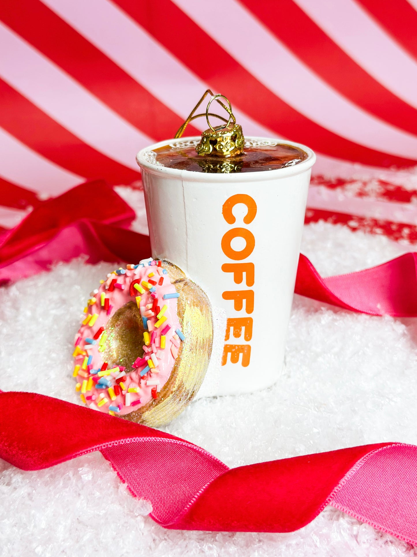 Coffee N` Donuts Ornament