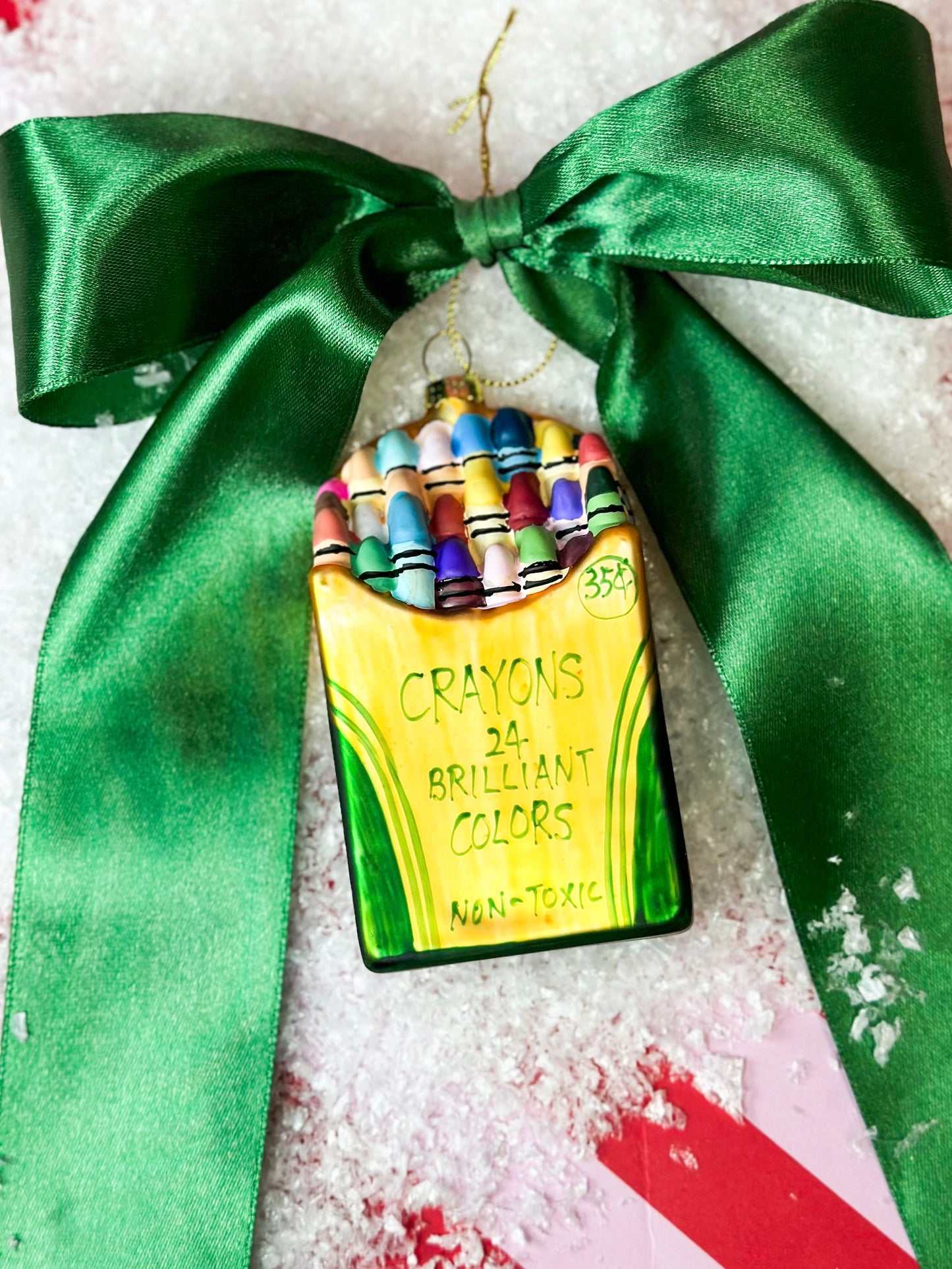 Crayon Box Ornament