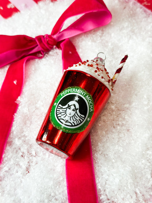 Peppermint Mocha Ornament