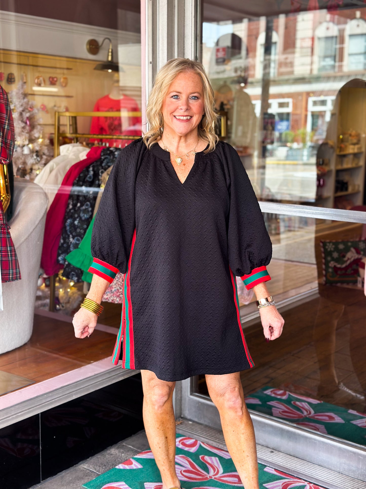 Black Christmas Casual Dress